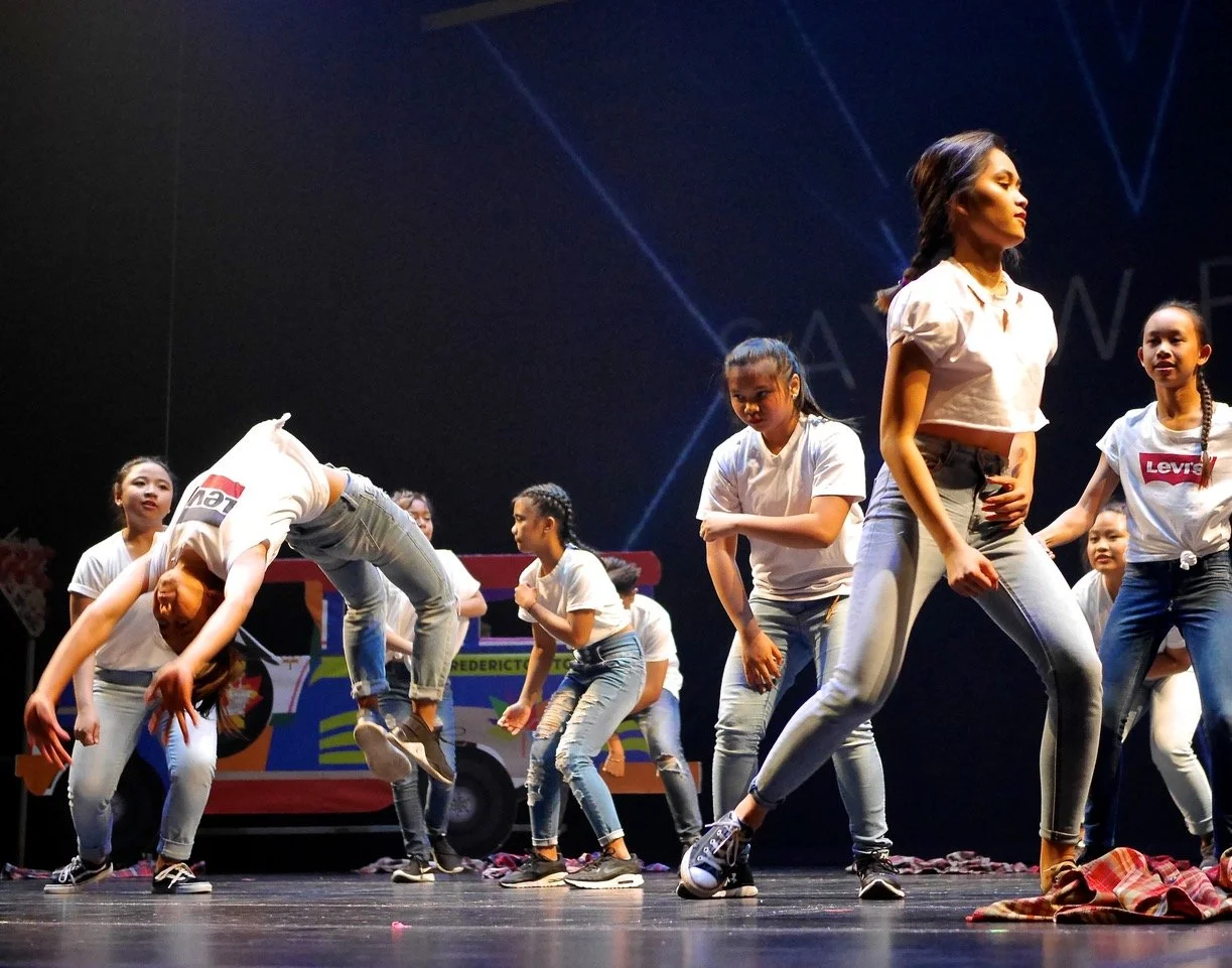Filipino Dancers - 
By Robert Christie