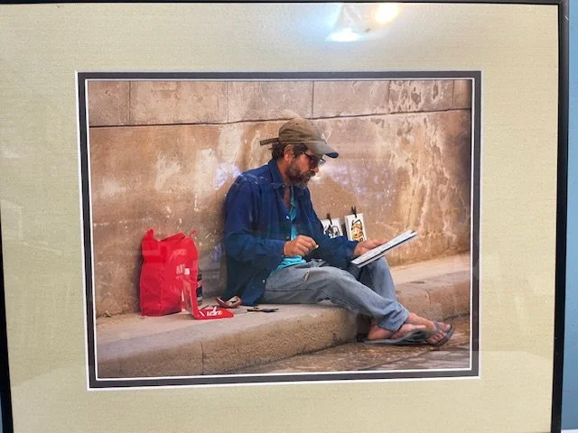 Artist at Work - By Carol Mulholland
