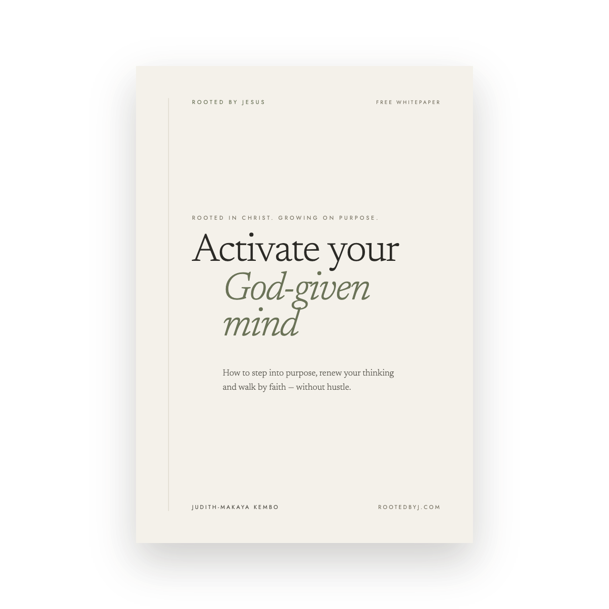 Rooted by Jesus- Whitepaper