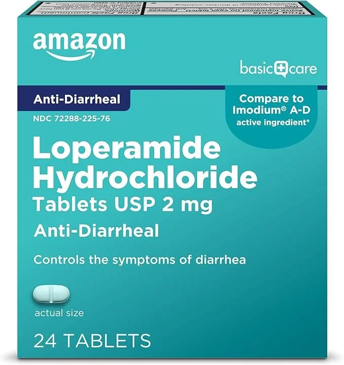 Anti-diarrheal medicine for travel emergencies