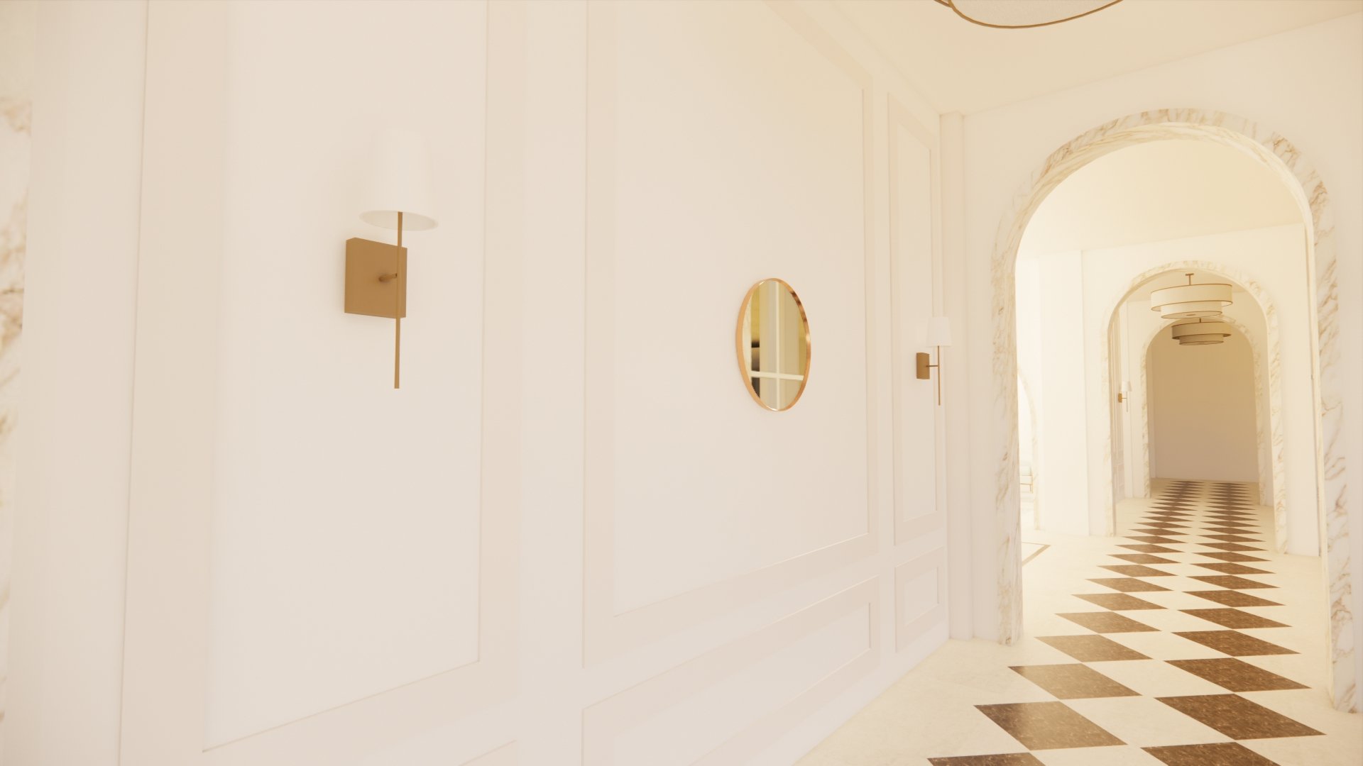 Hotel Lobby - Software Used: Enscape 