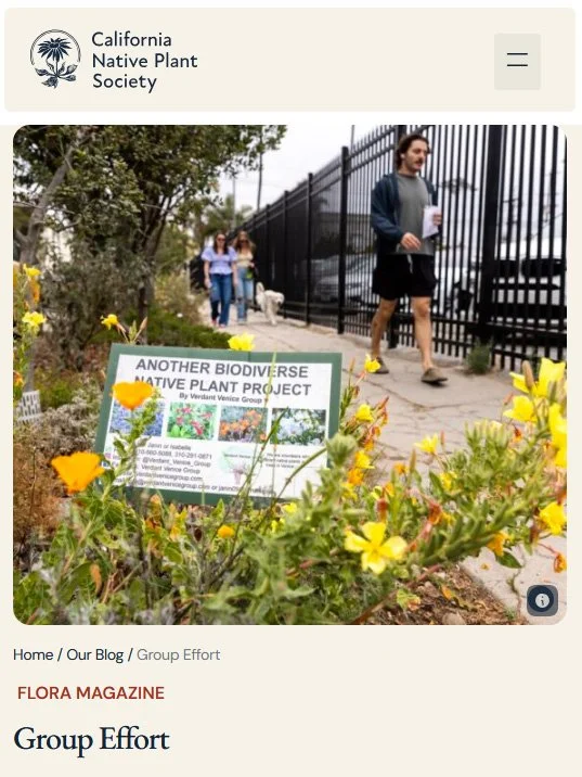  California Native Plant Society   Summer 2026