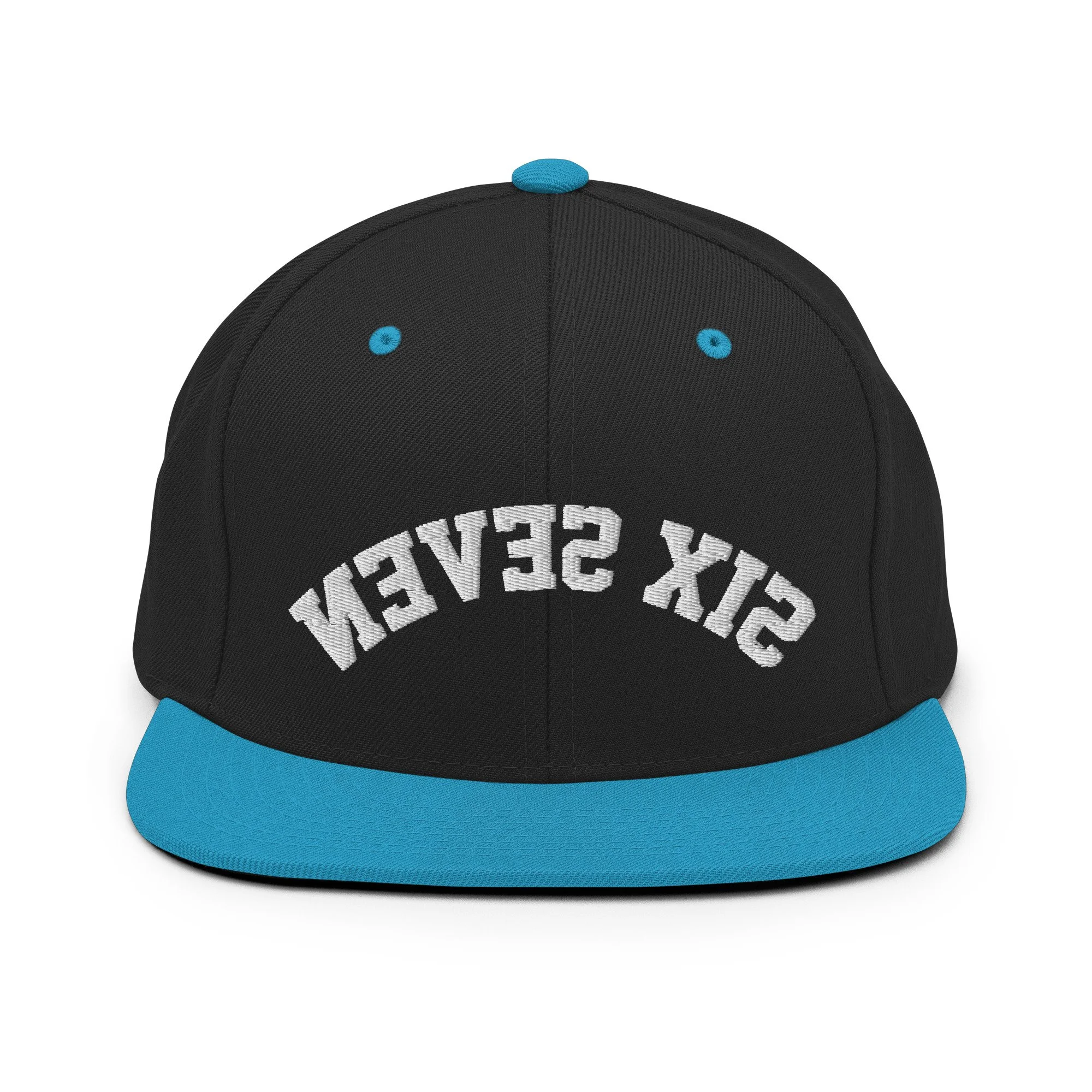 Upside Down Six Seven Snapback Hat