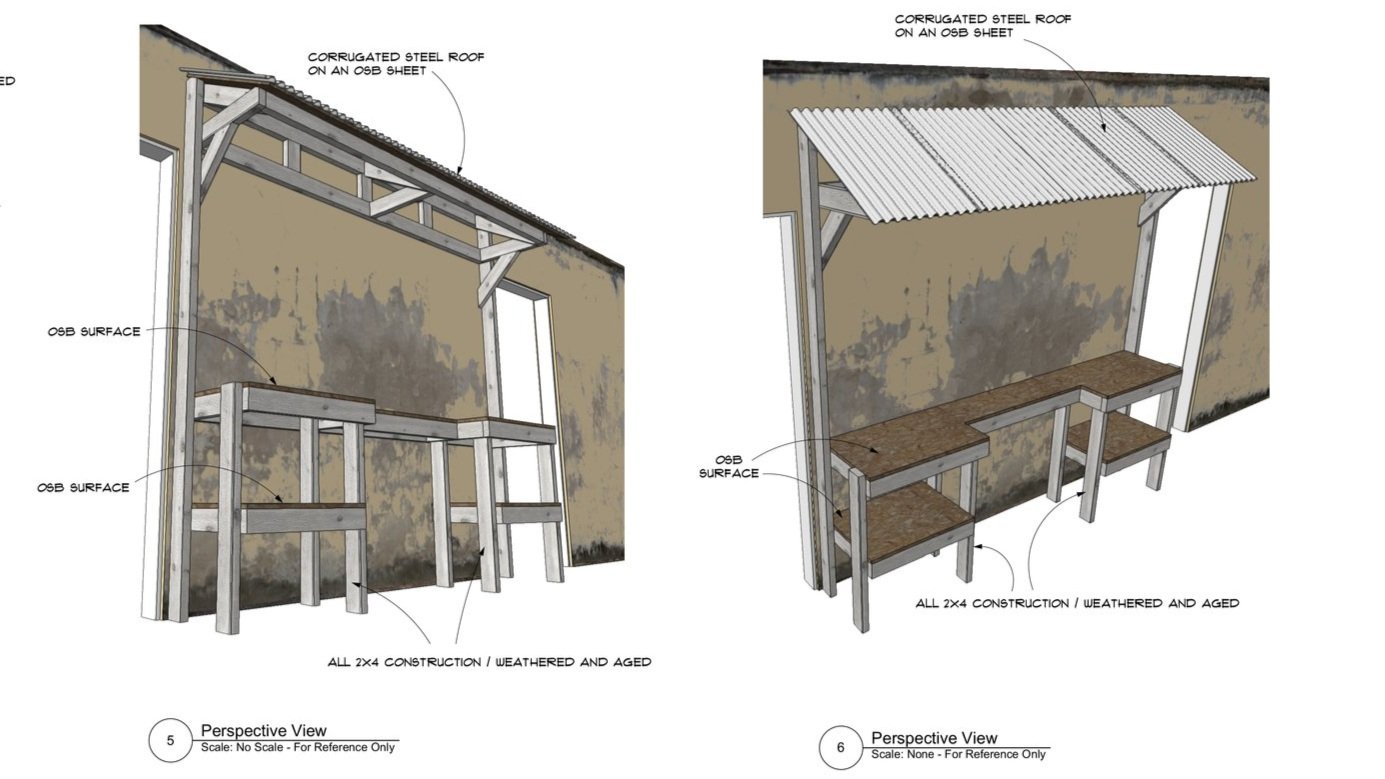 Beehive Work Station / 3d Model for Drafting.