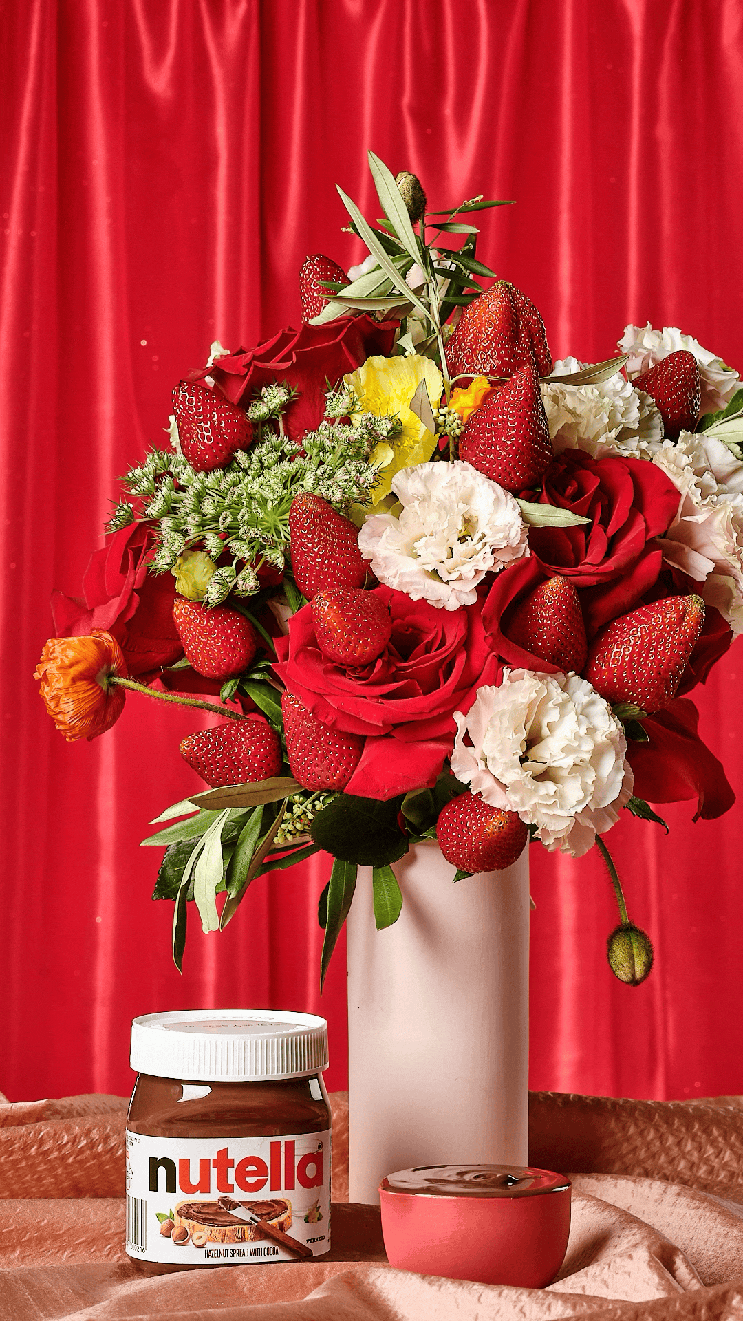 Valentine's Day campaign with Nutella