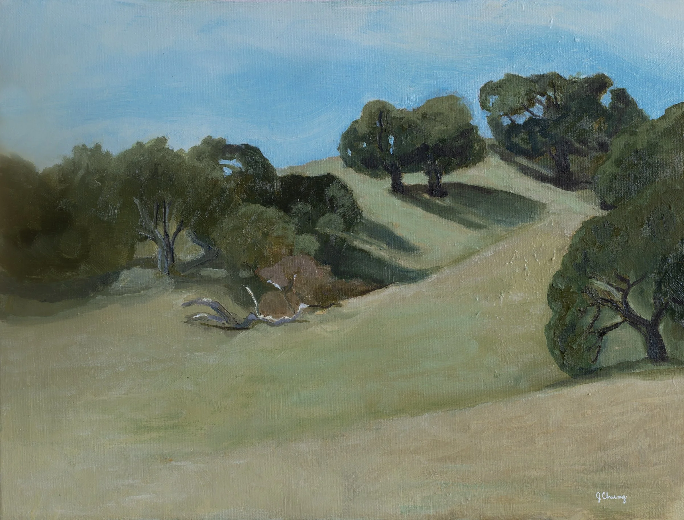 Alisial Ranch View   Oil on canvas | 12 x 16"