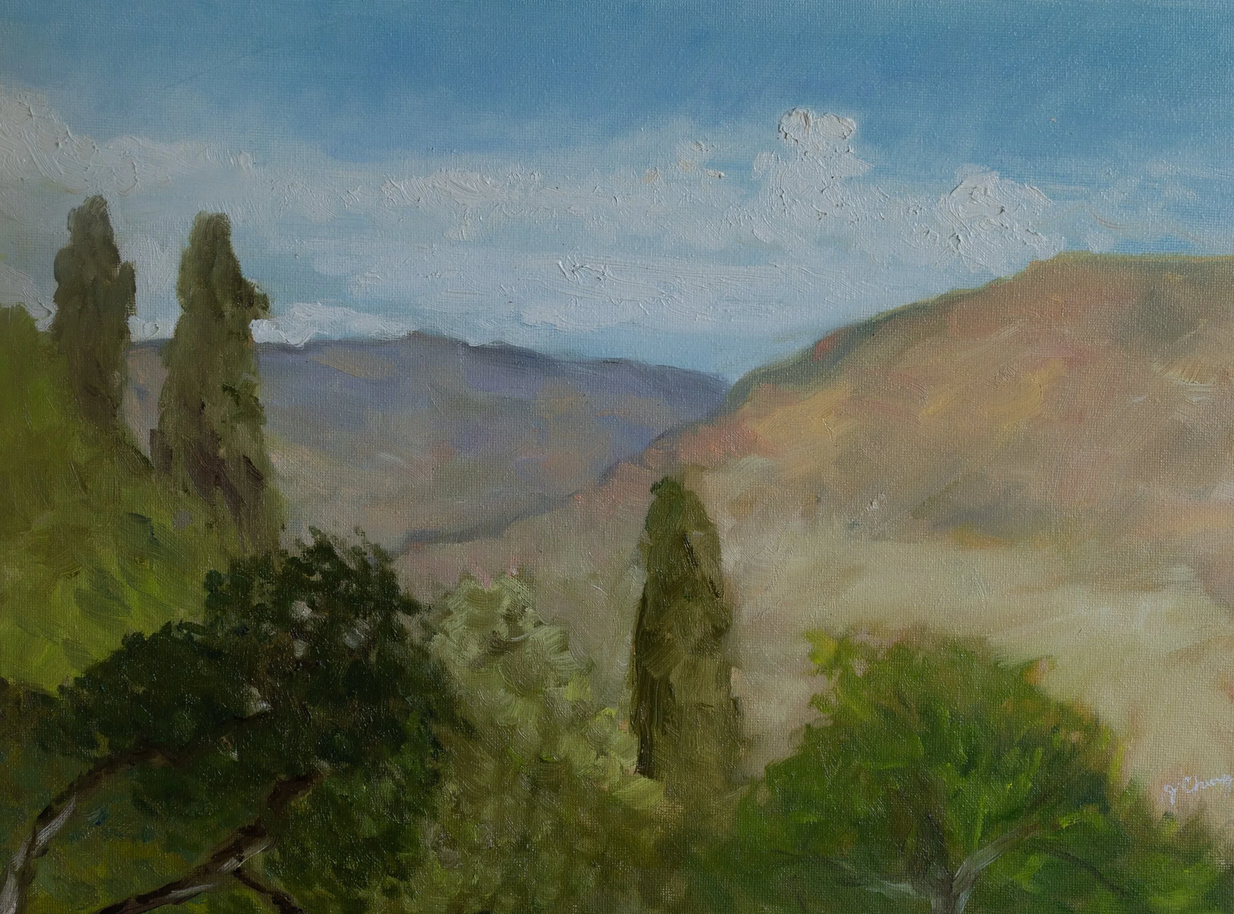 Tujunga Valley   Oil on canvas | 12 x 16"