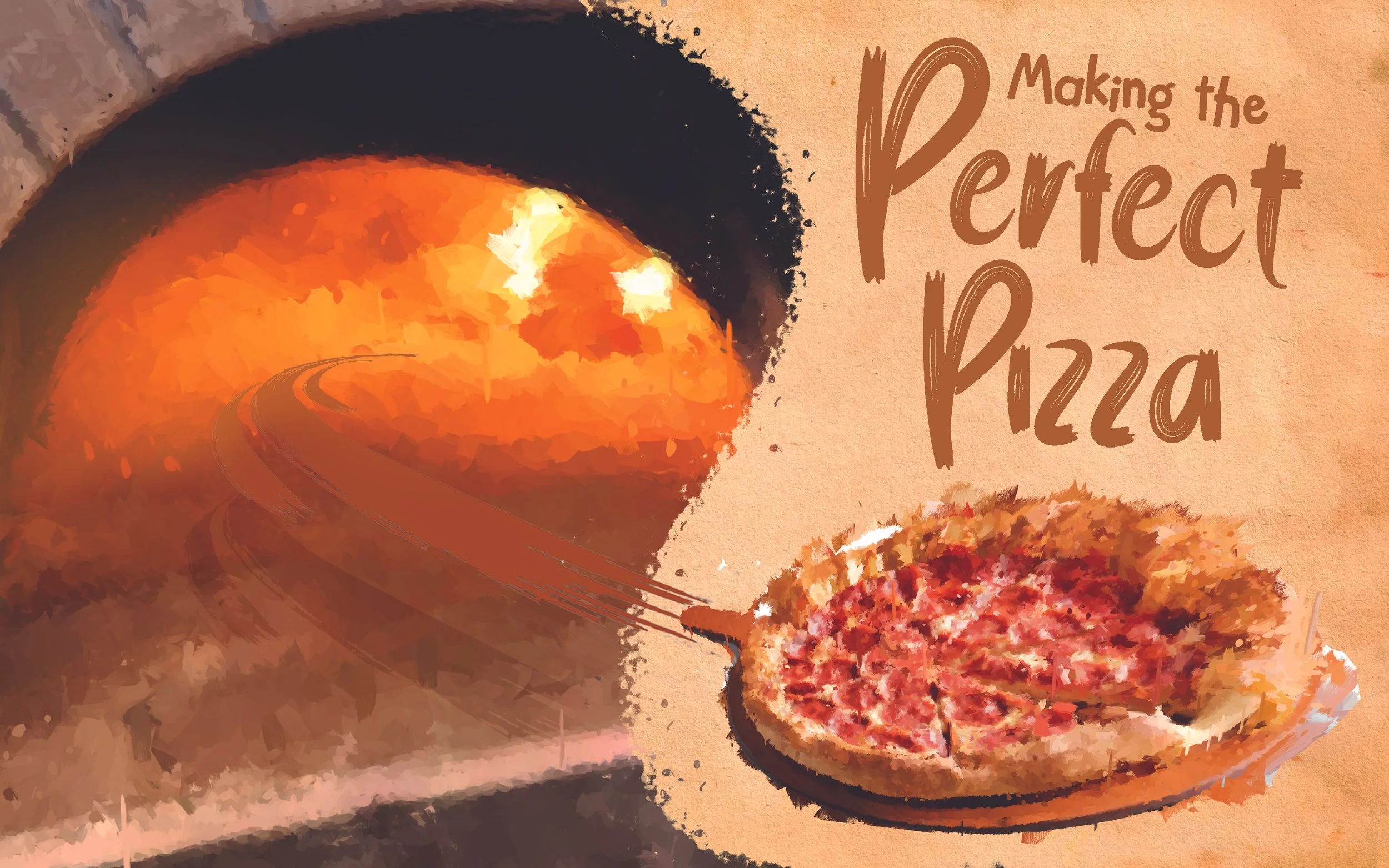 Pizza creation step-list publication