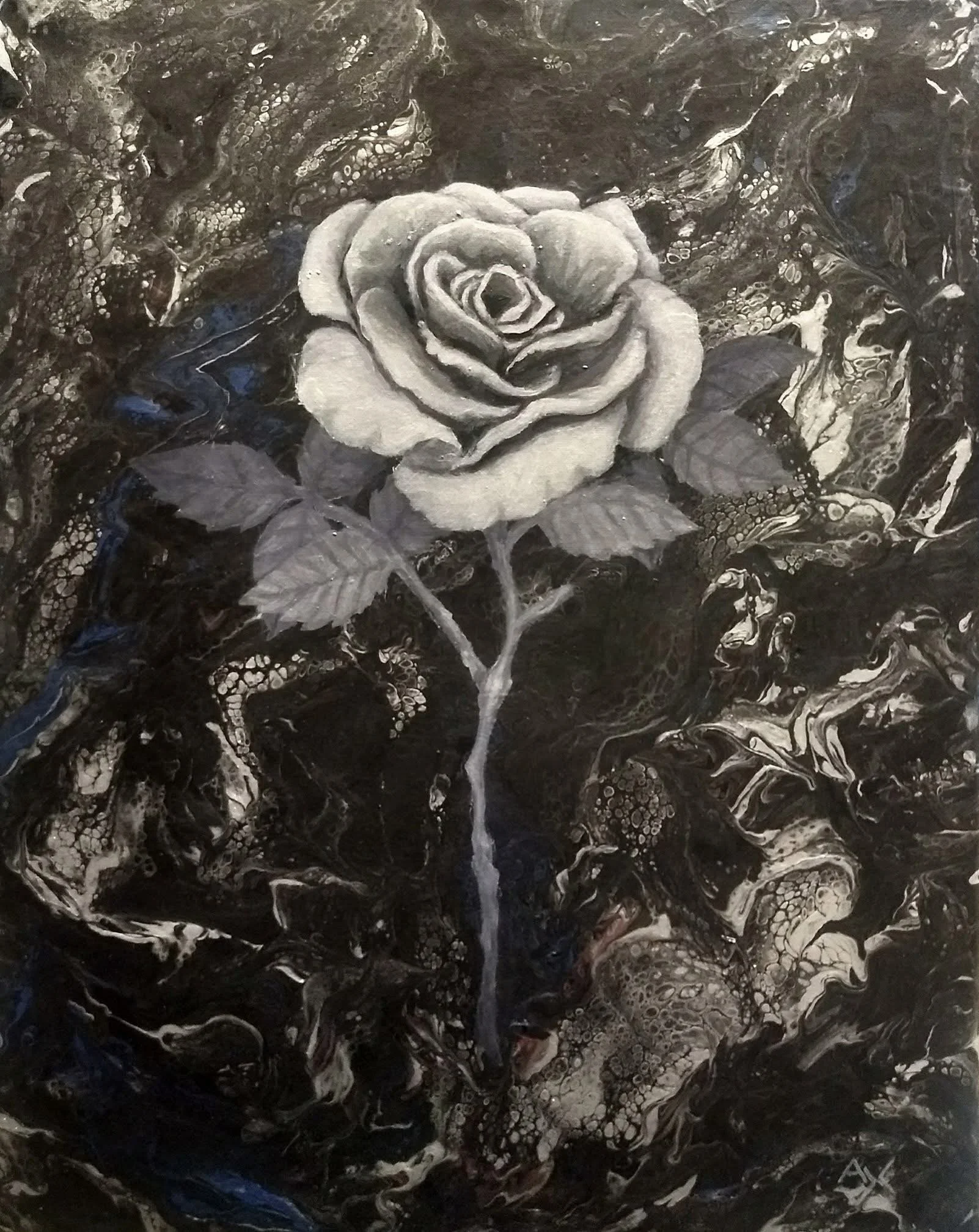 “Solitude / Iron Rose”
‘18 - 20X16