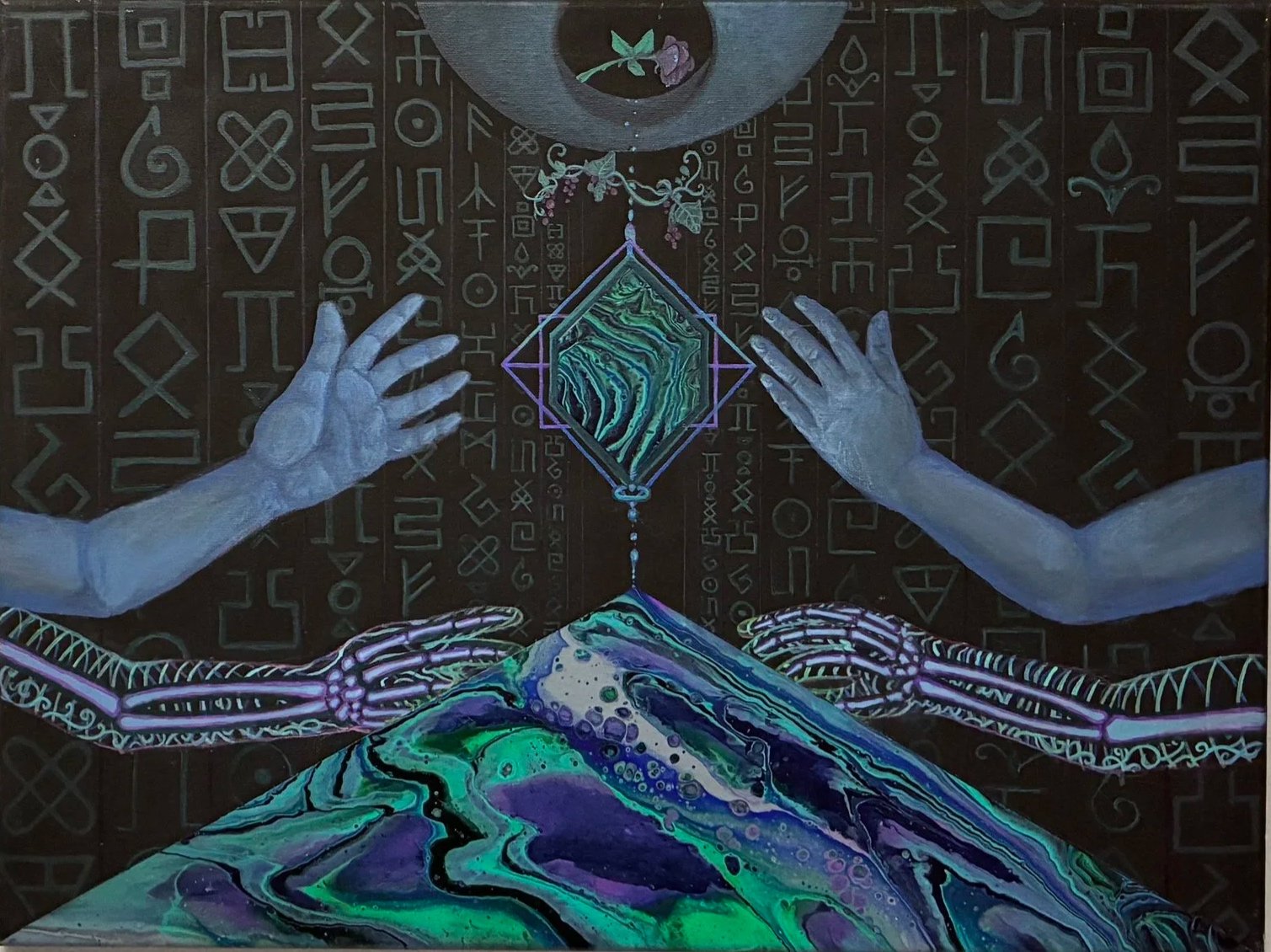 “Alkahest” Alchemy VIII
‘20 - 24X20