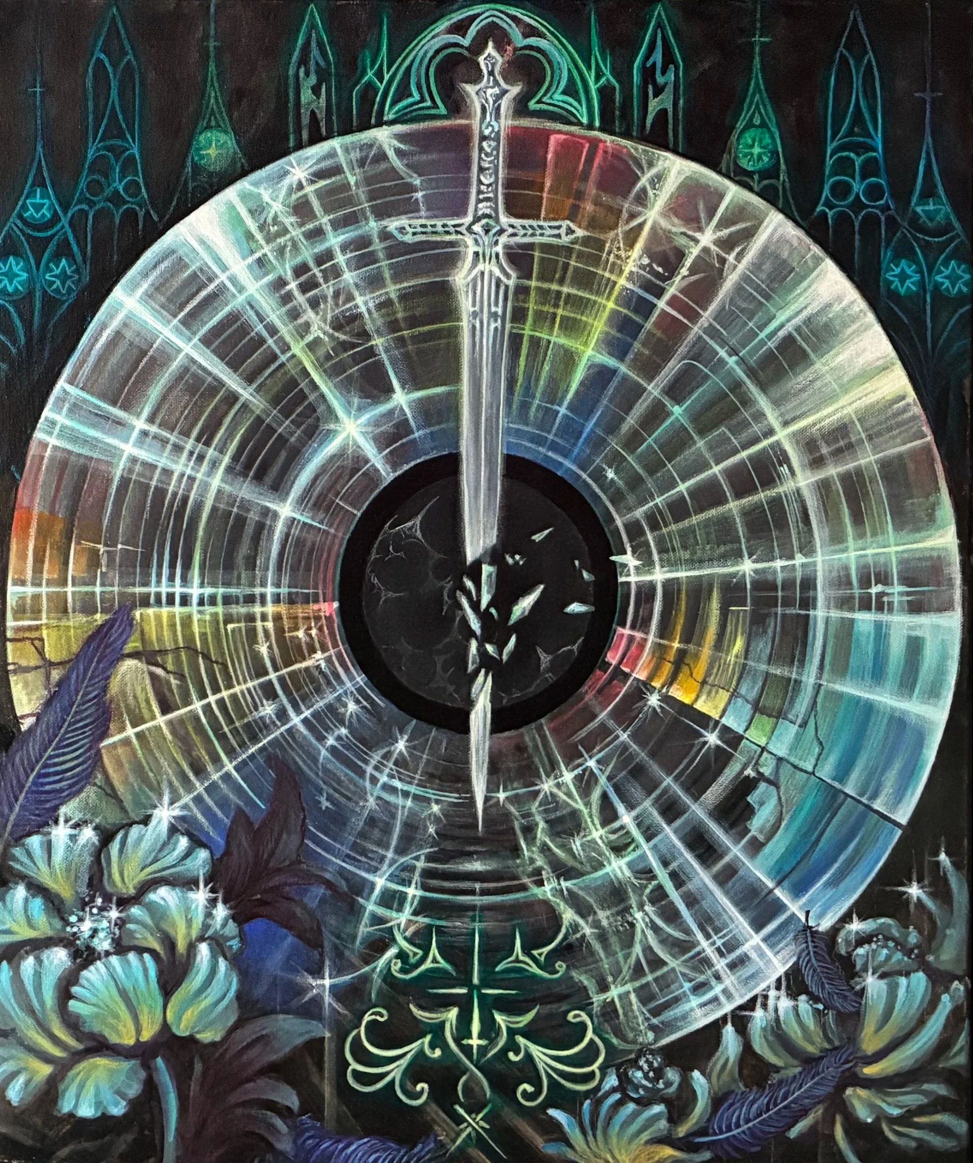 “Disco Goth”
‘25 - 24X20