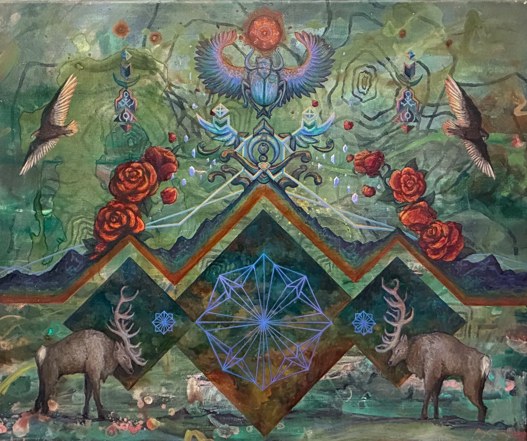 “Mountains / Architect”
‘18 - 24X20