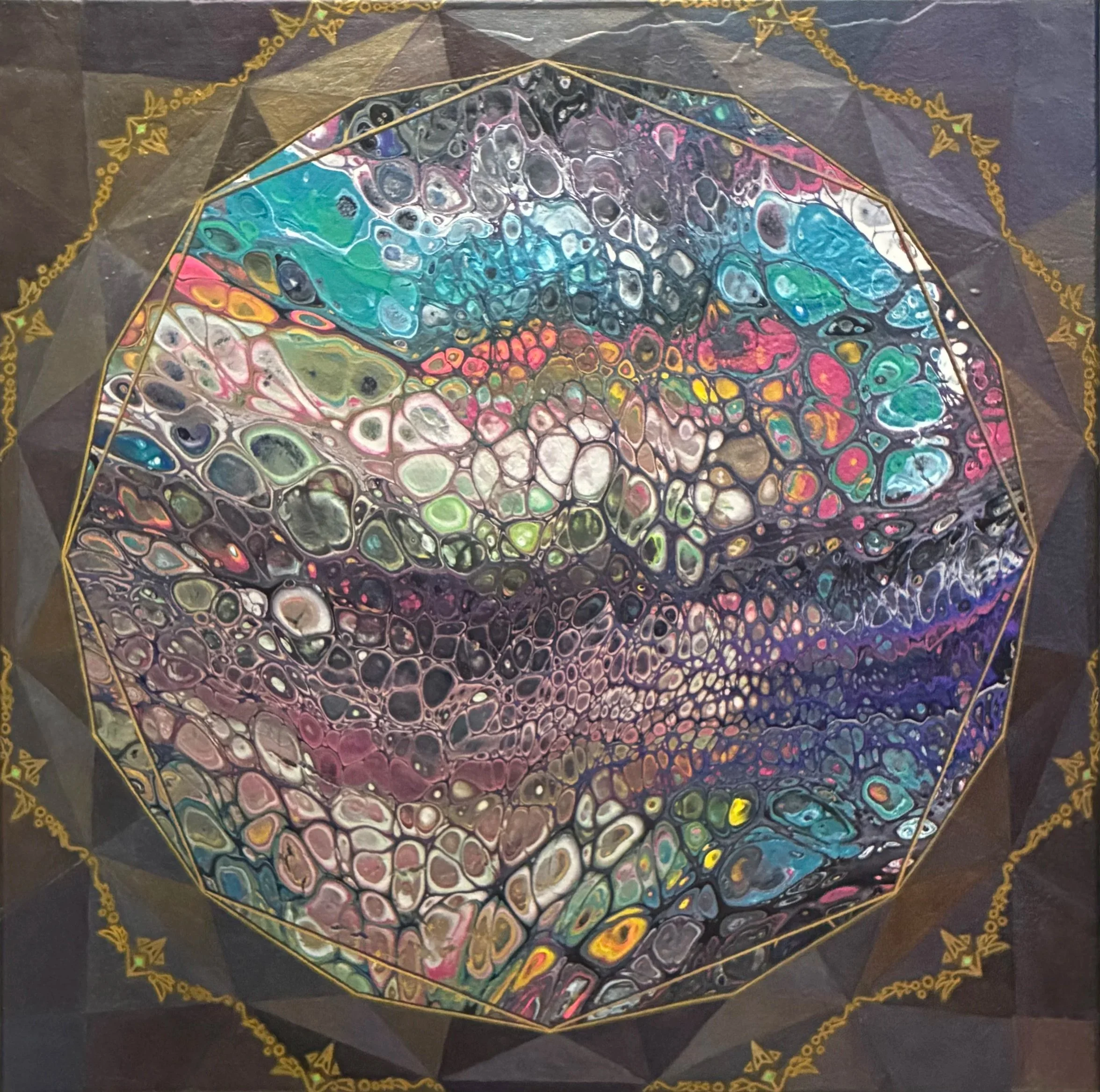 “Dragons” - alchemy VI
‘20 - 24X24