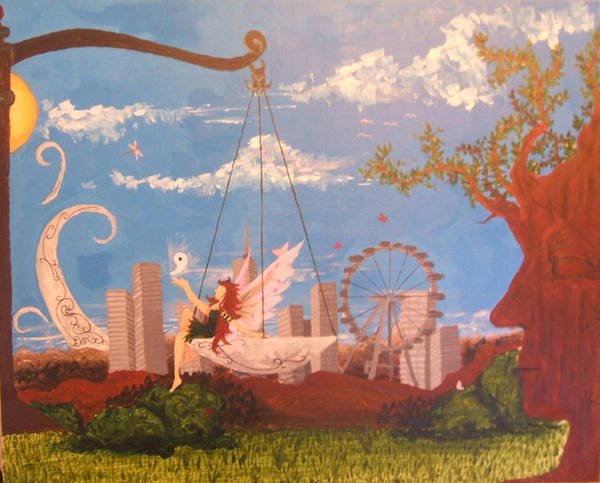 “Balancing Act” (part 1 Light)
20x16