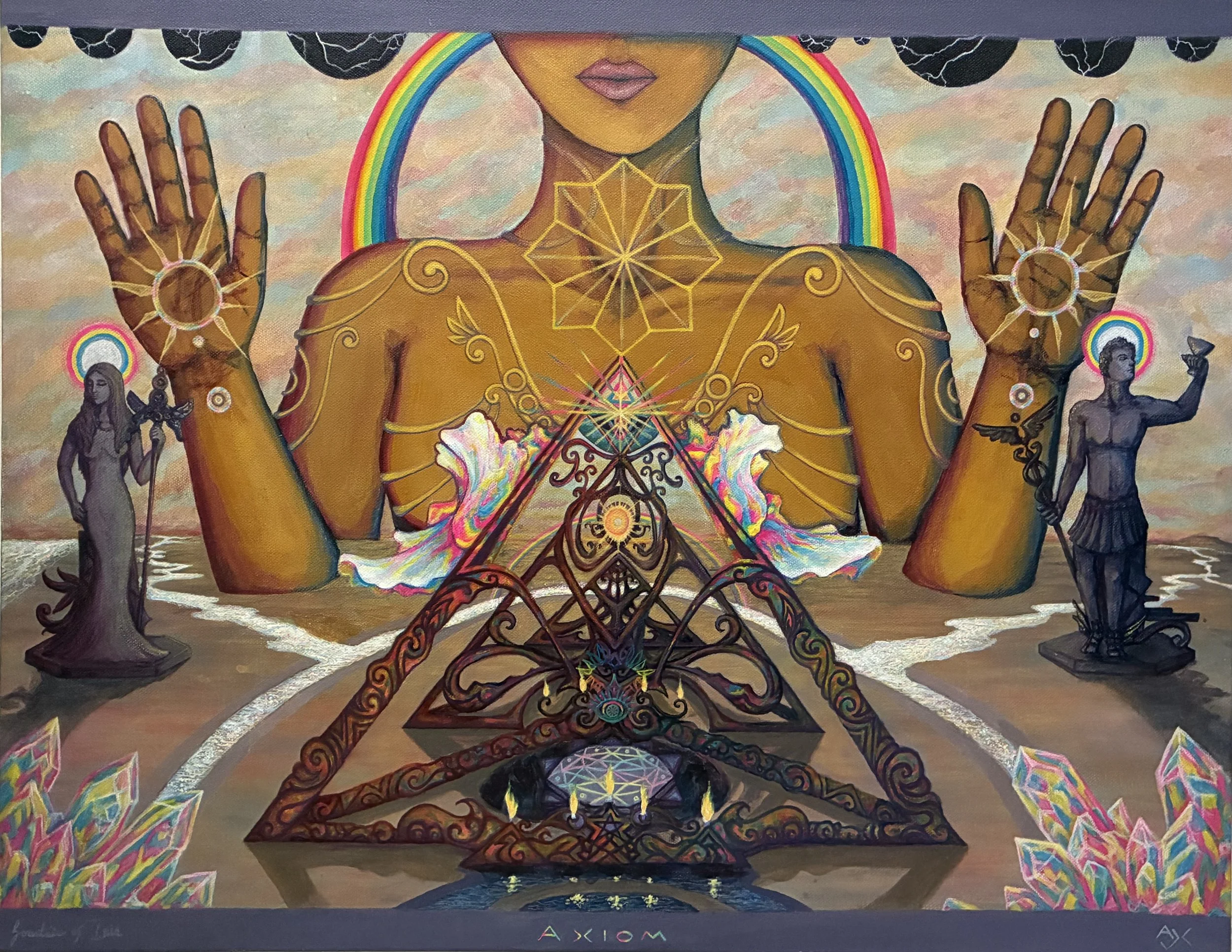 “Axiom / Fountains of Iris”
‘19 - 28X22