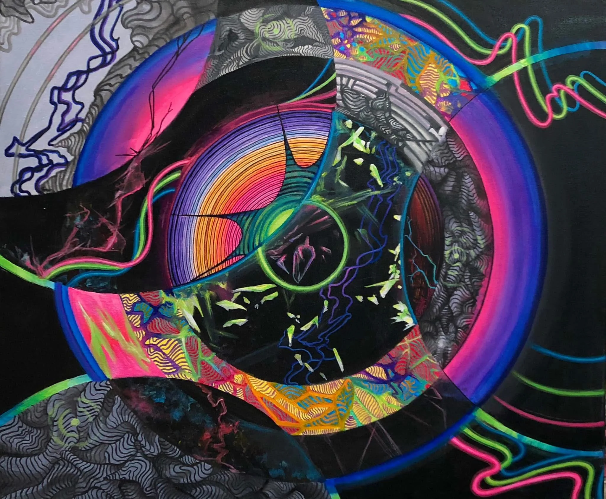 “Vinyl” (neon)
‘25 - 24X20