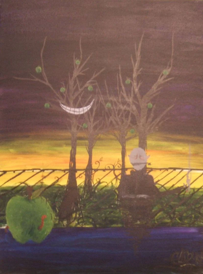 “Nocturnal” (Much like Ghosts)
24x18