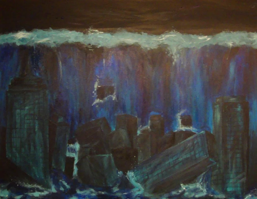 “Mare Venia” (grace of the Sea)
28x24