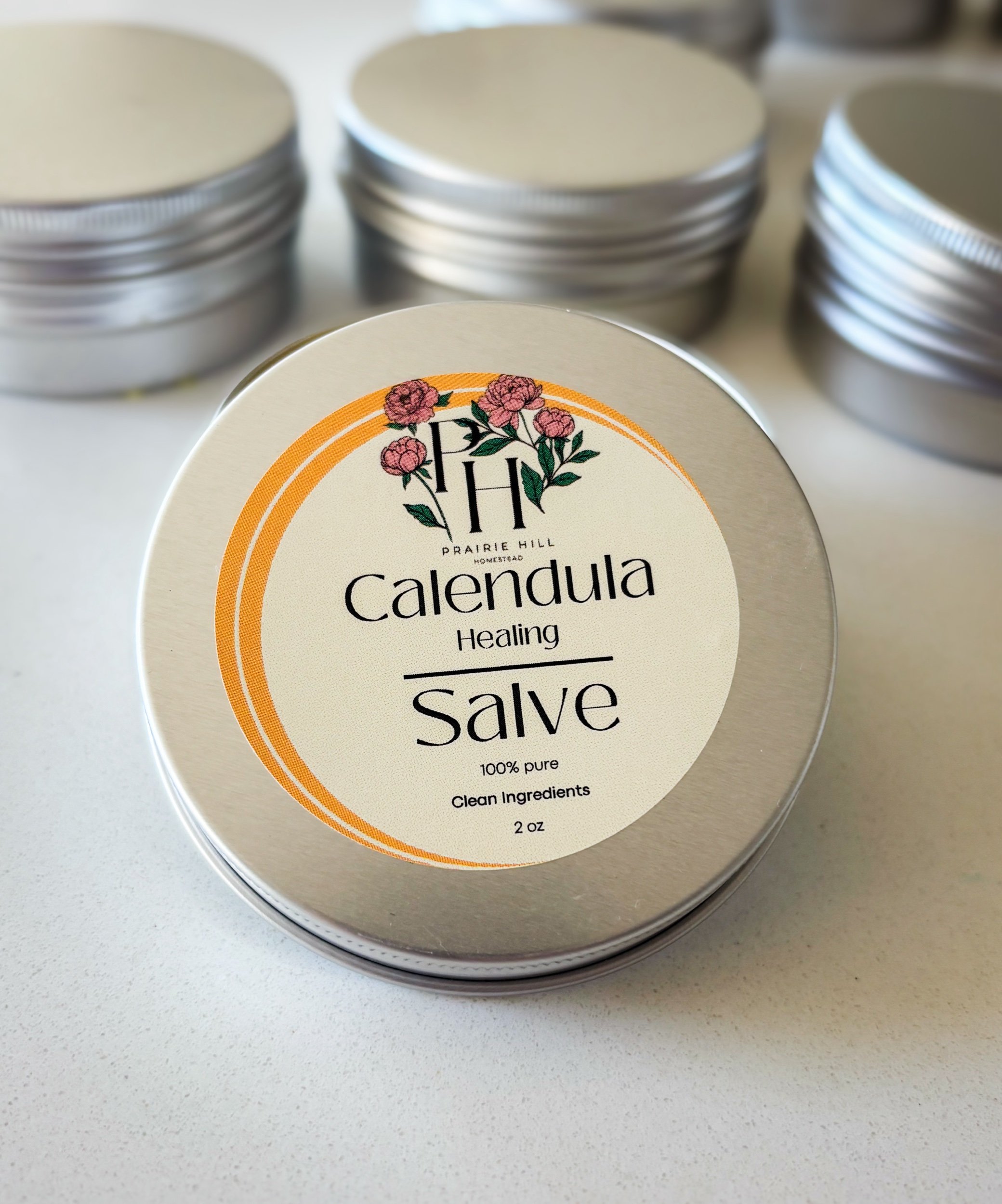 2oz. Calendula Infused Salve