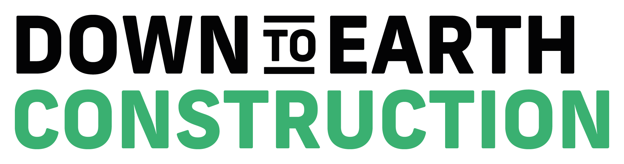 Down To Earth Construction logo