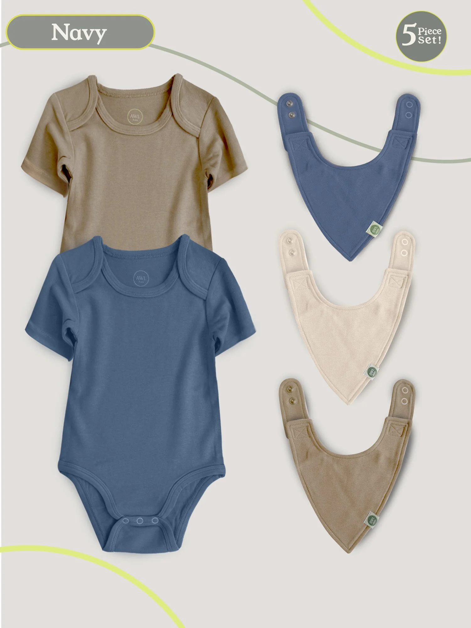 Short Sleeve Easy On Bib 5pc System