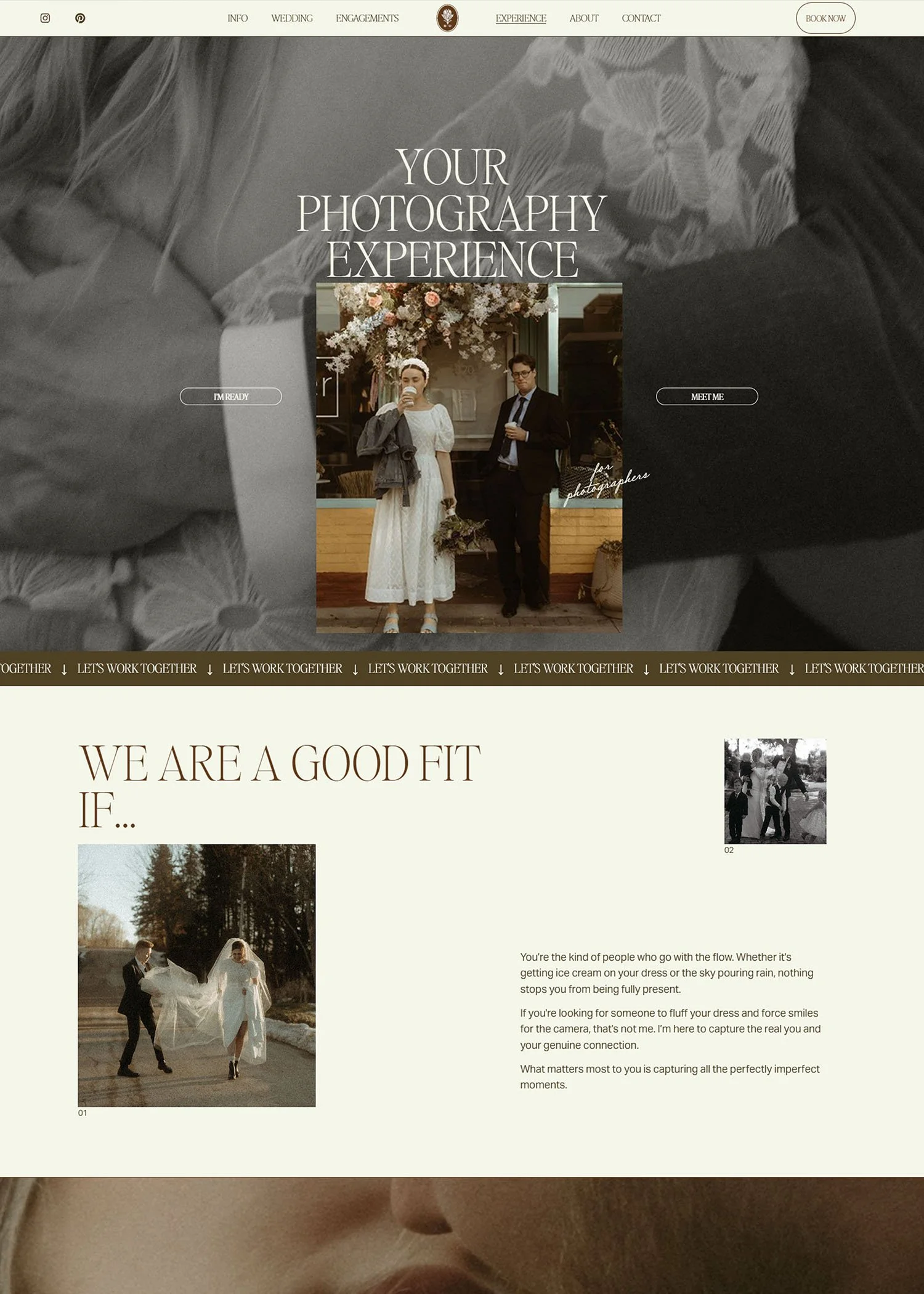 photography website design squarespace