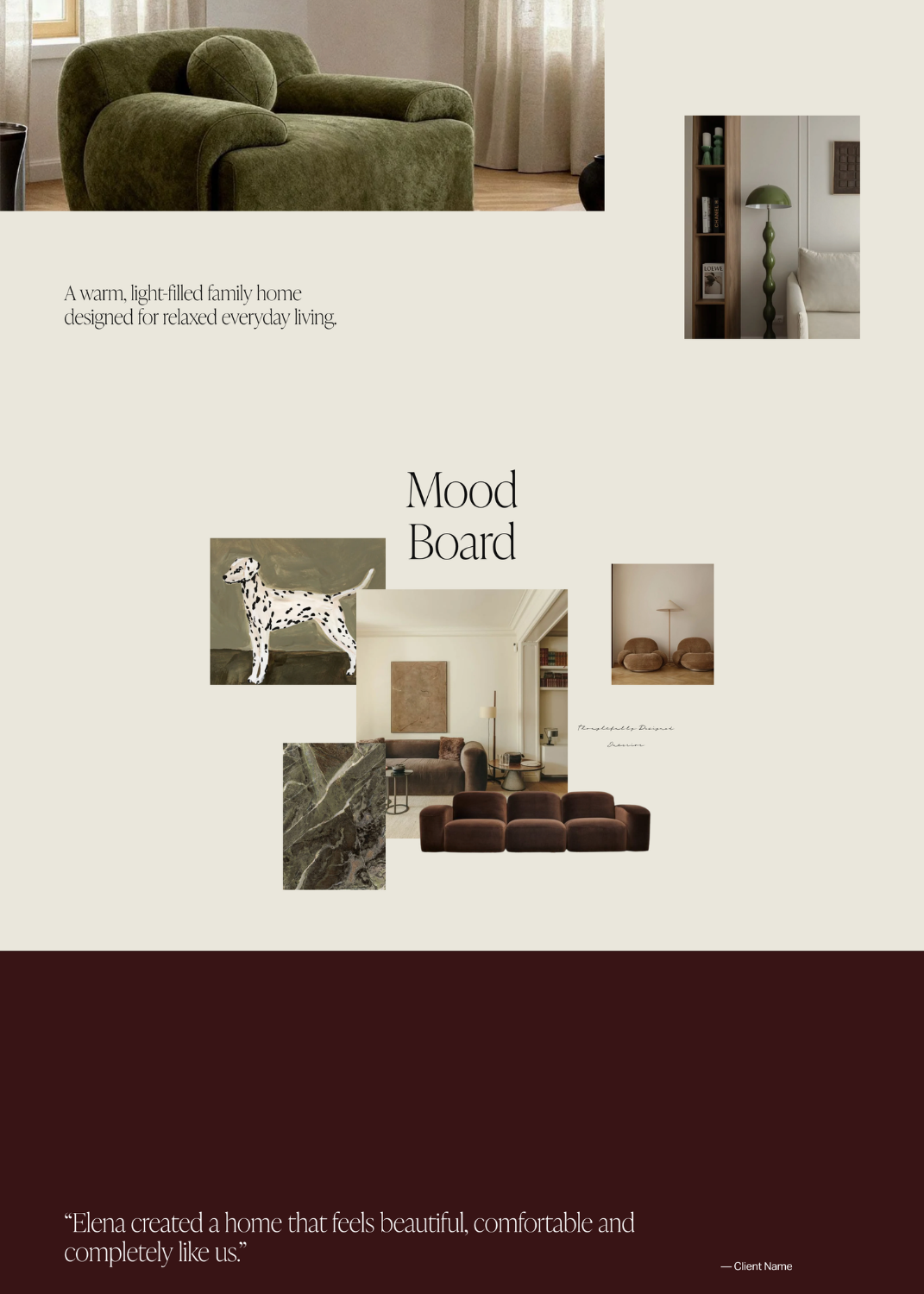 Premium Squarespace Template for Interior Designers