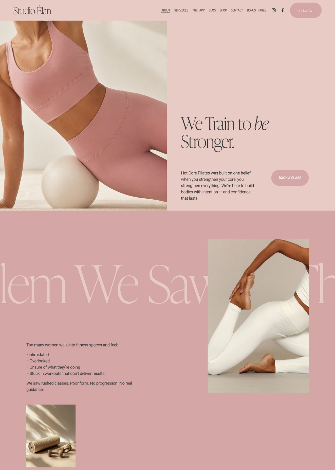 Best Squarespace Website Template