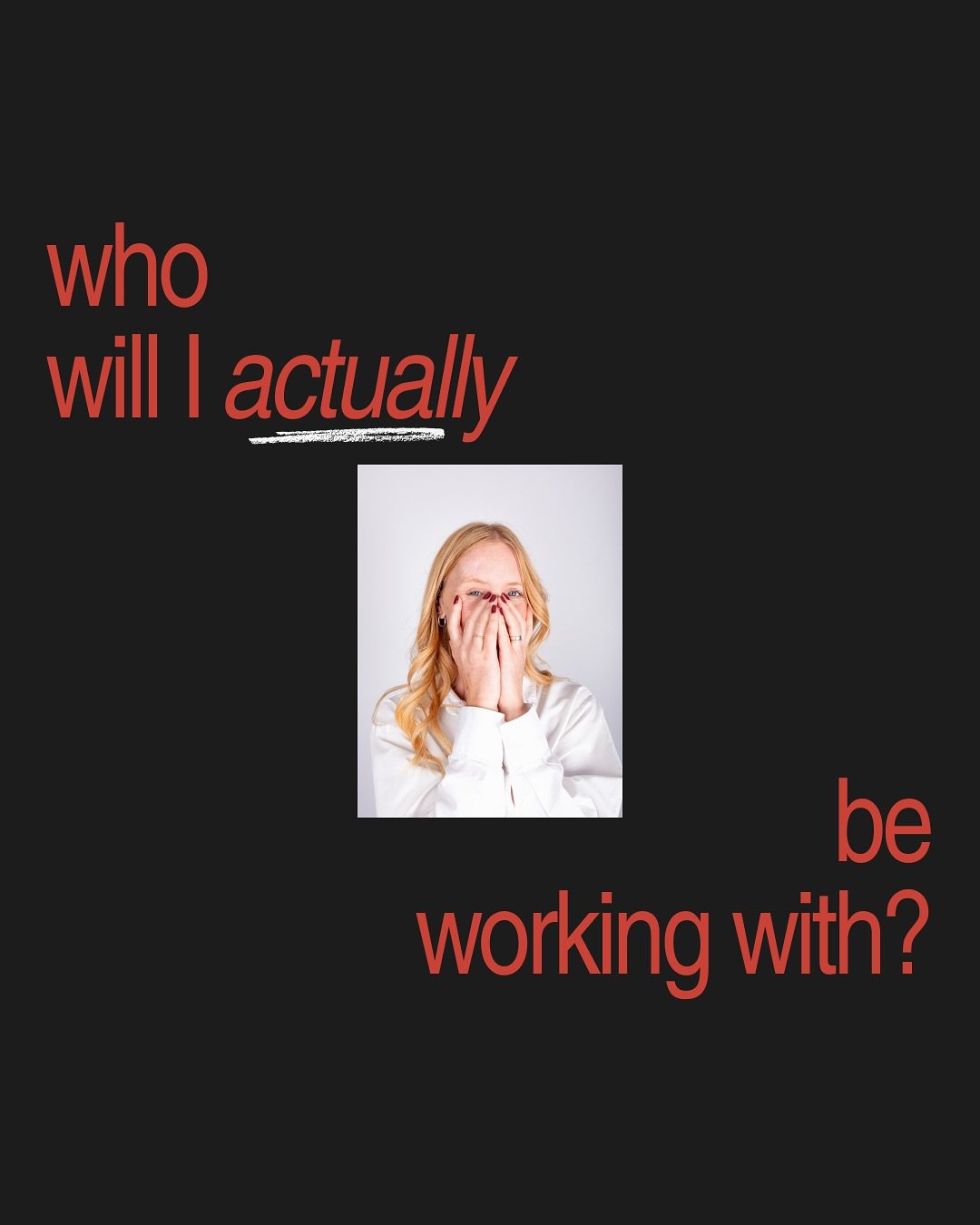 We&rsquo;re working on showing more of the face behind the brand and studio. I&rsquo;m Katie&mdash;the person you&rsquo;ll be working with if you choose Some Shape for your brand or web needs.