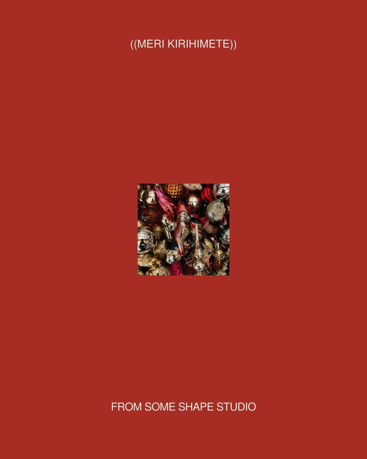 A small moment to say Meri Kirihimete. 
With thanks to our clients, collaborators, and friends. See you on the other side. ❤️🎄❤️🎄