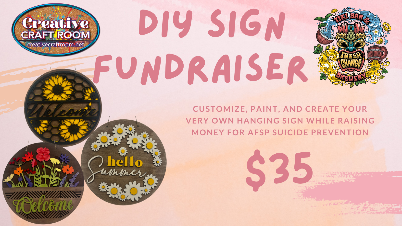 DIY Sign Fundraiser