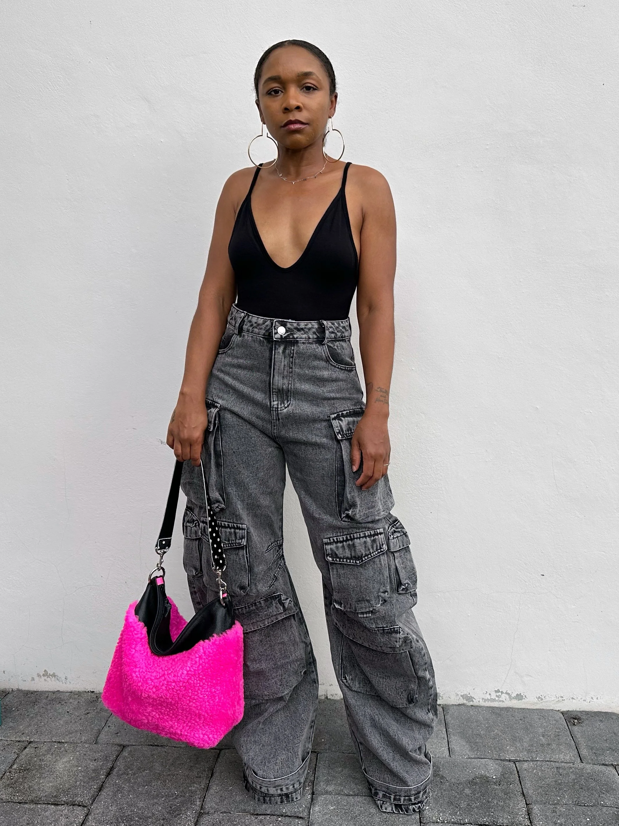 Bodysuit &amp; Cargo Jeans