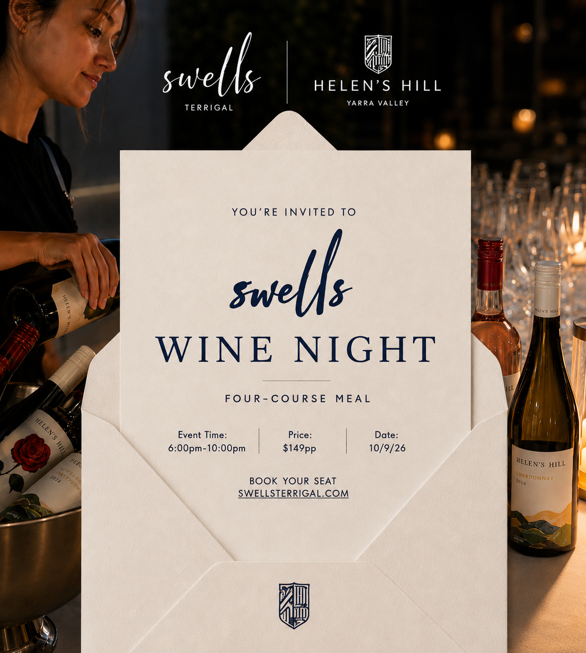 Wine Night | Swells x Helen’s Hill