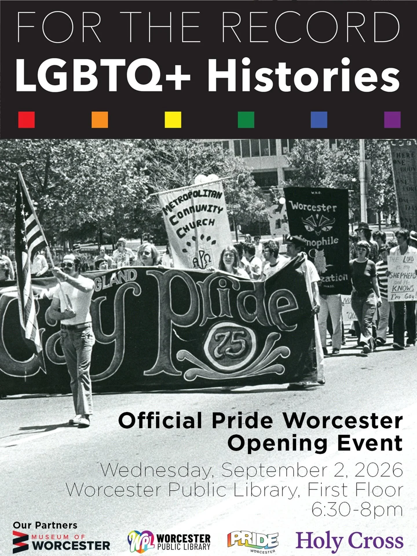 LGBTQ+ Worcester Histories