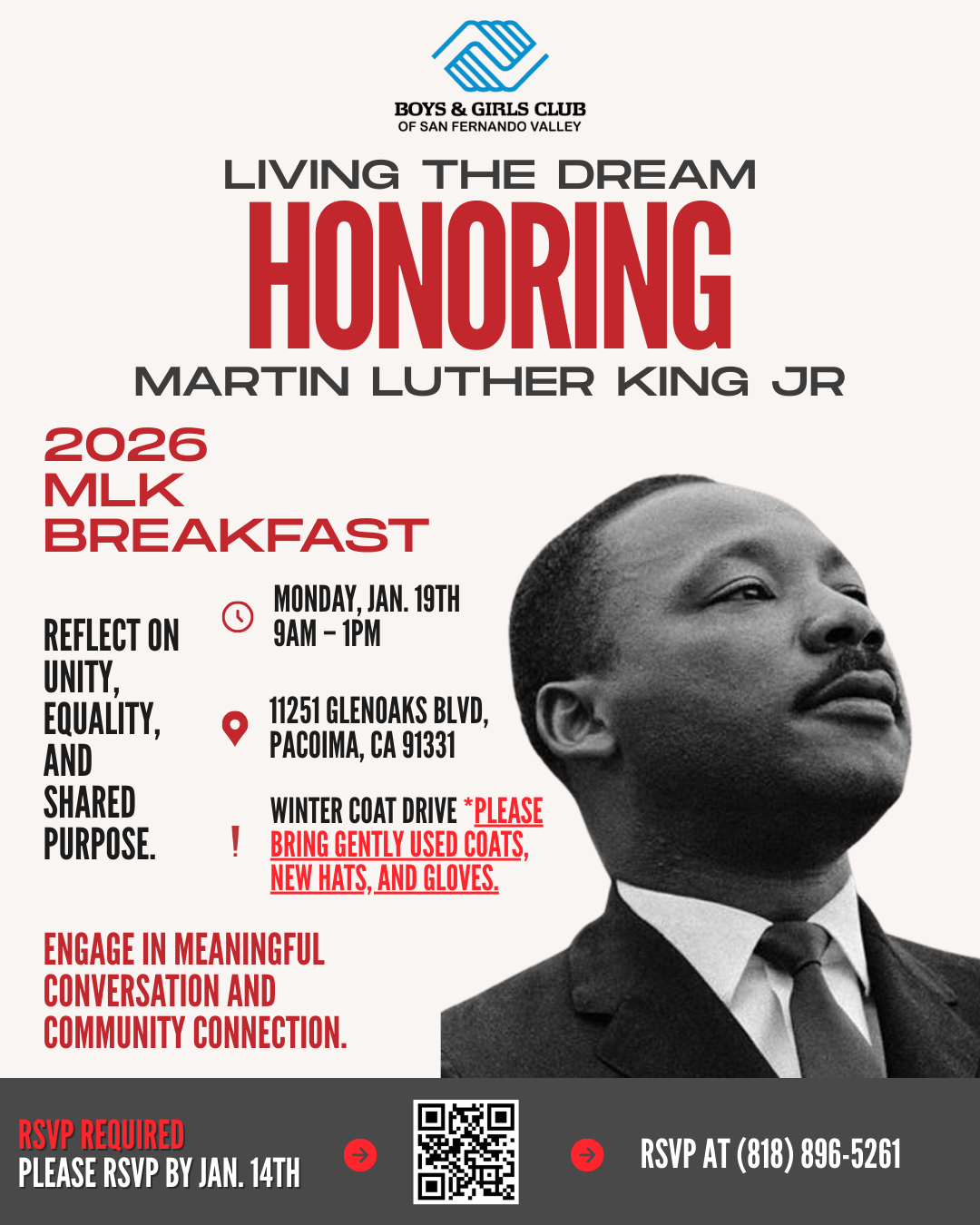 Living The Dream Honoring MLK Jr. (2026 MLK Breakfast)