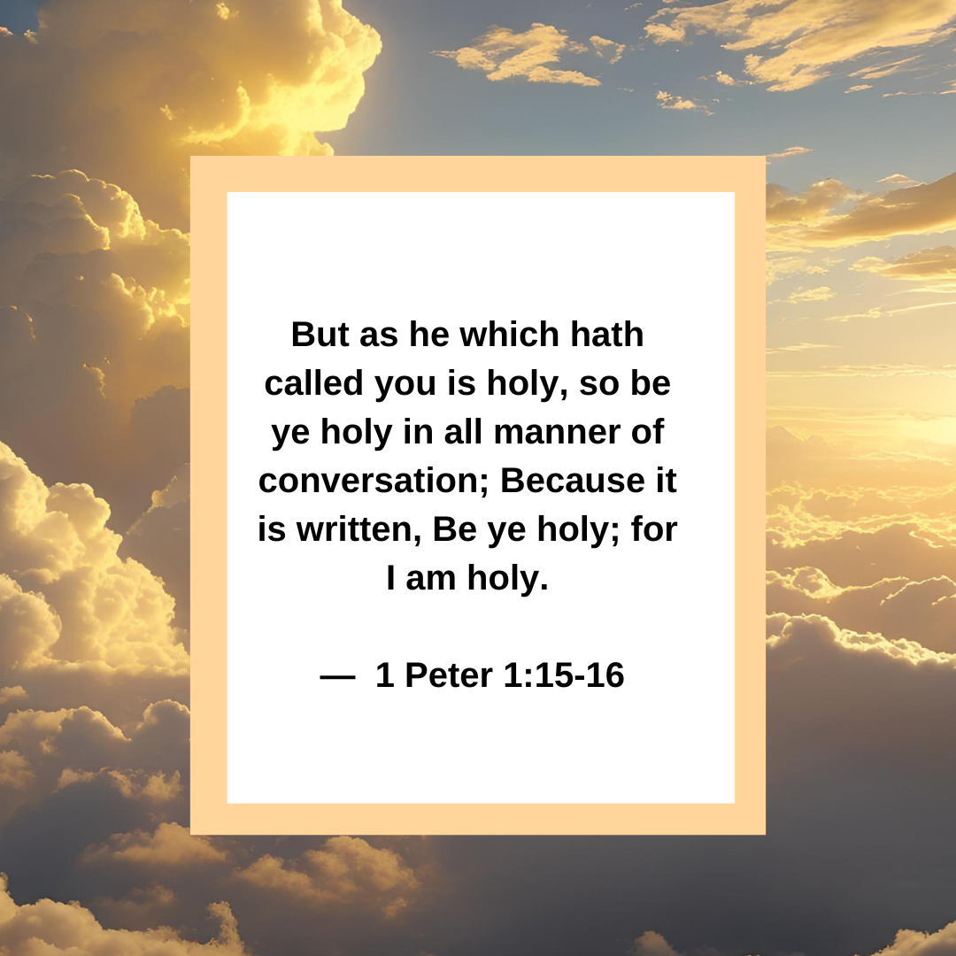 The Audacity of Holiness