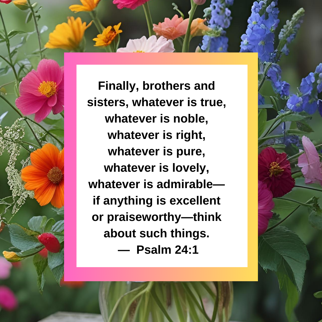 Cultivated Prayer & Perspective