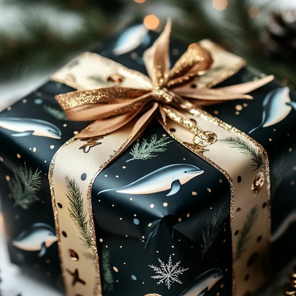 Smiling Dolphin Miharu Token Christmas Presents