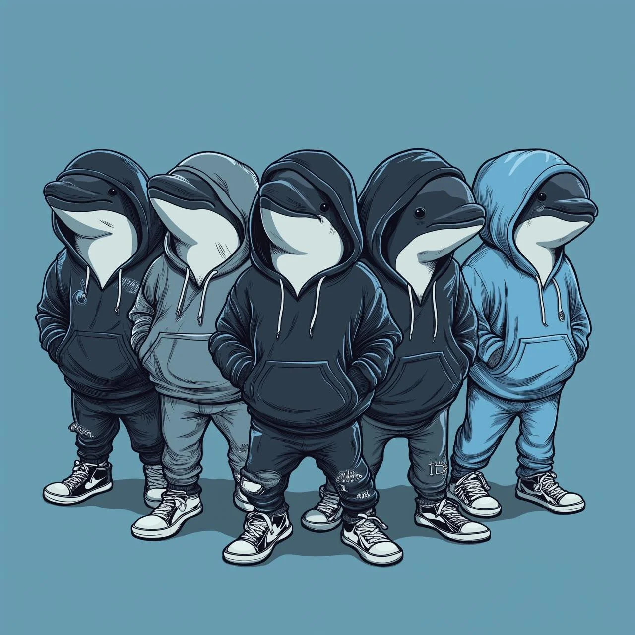 Smiling Dolphin Miharu Token