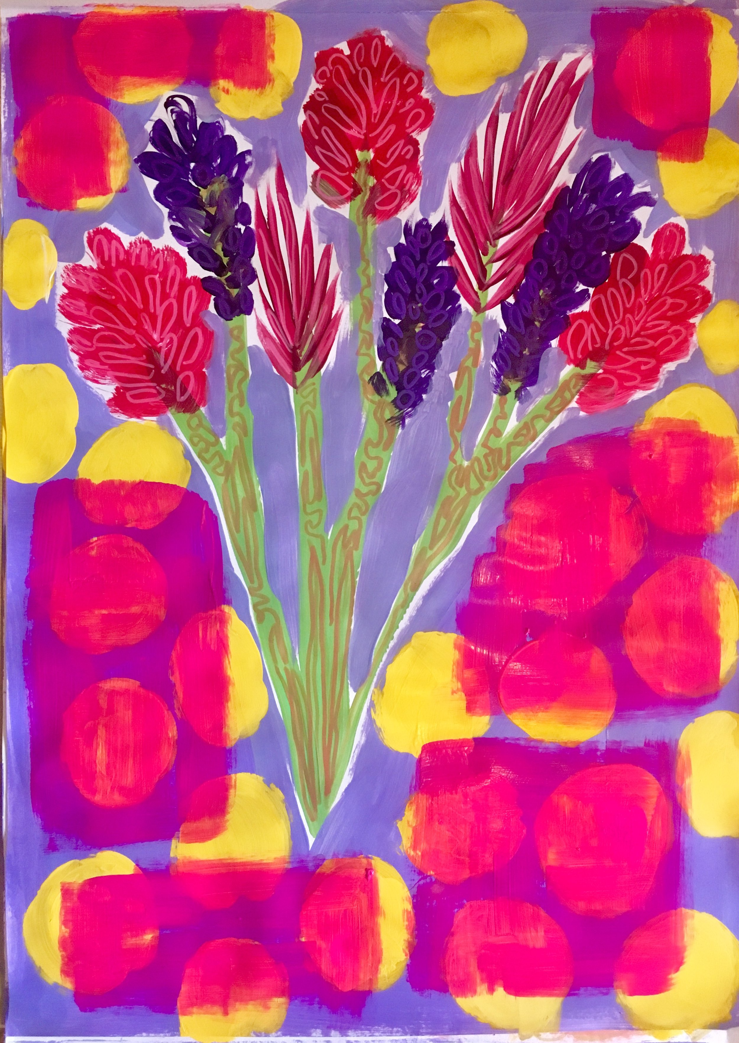Acrylic on paper
2017