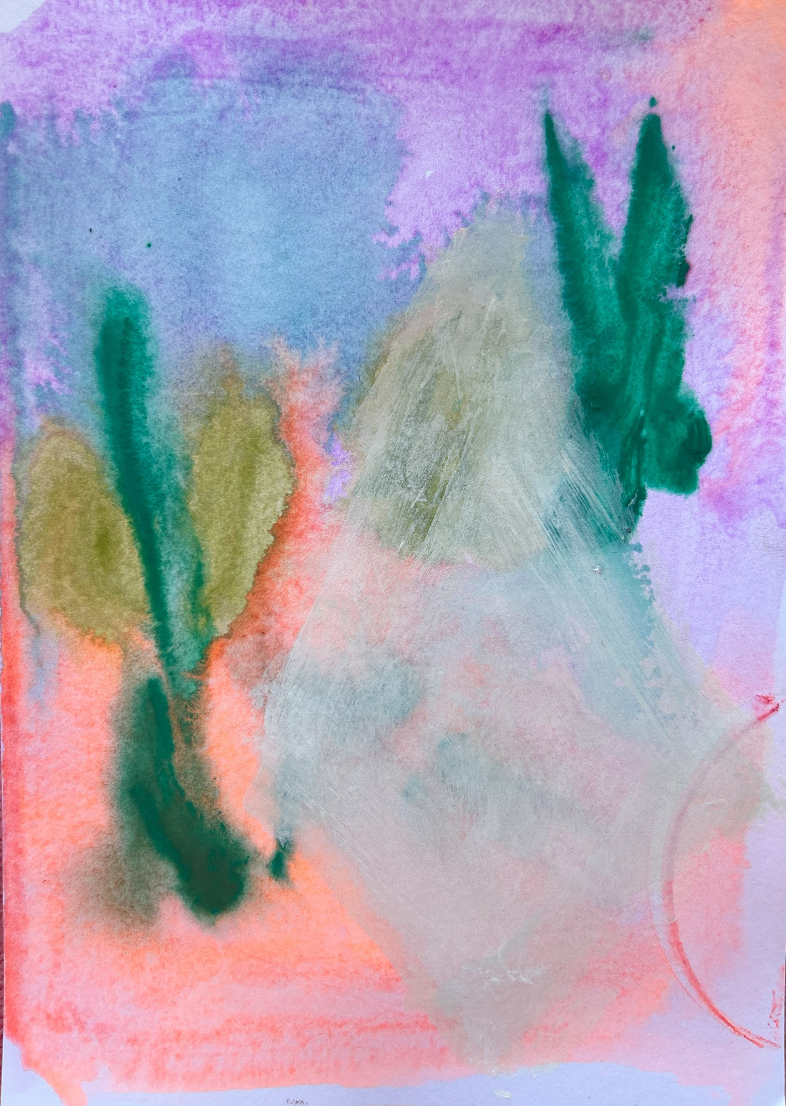 Acrylic on paper
14.8 x 21cm
2025