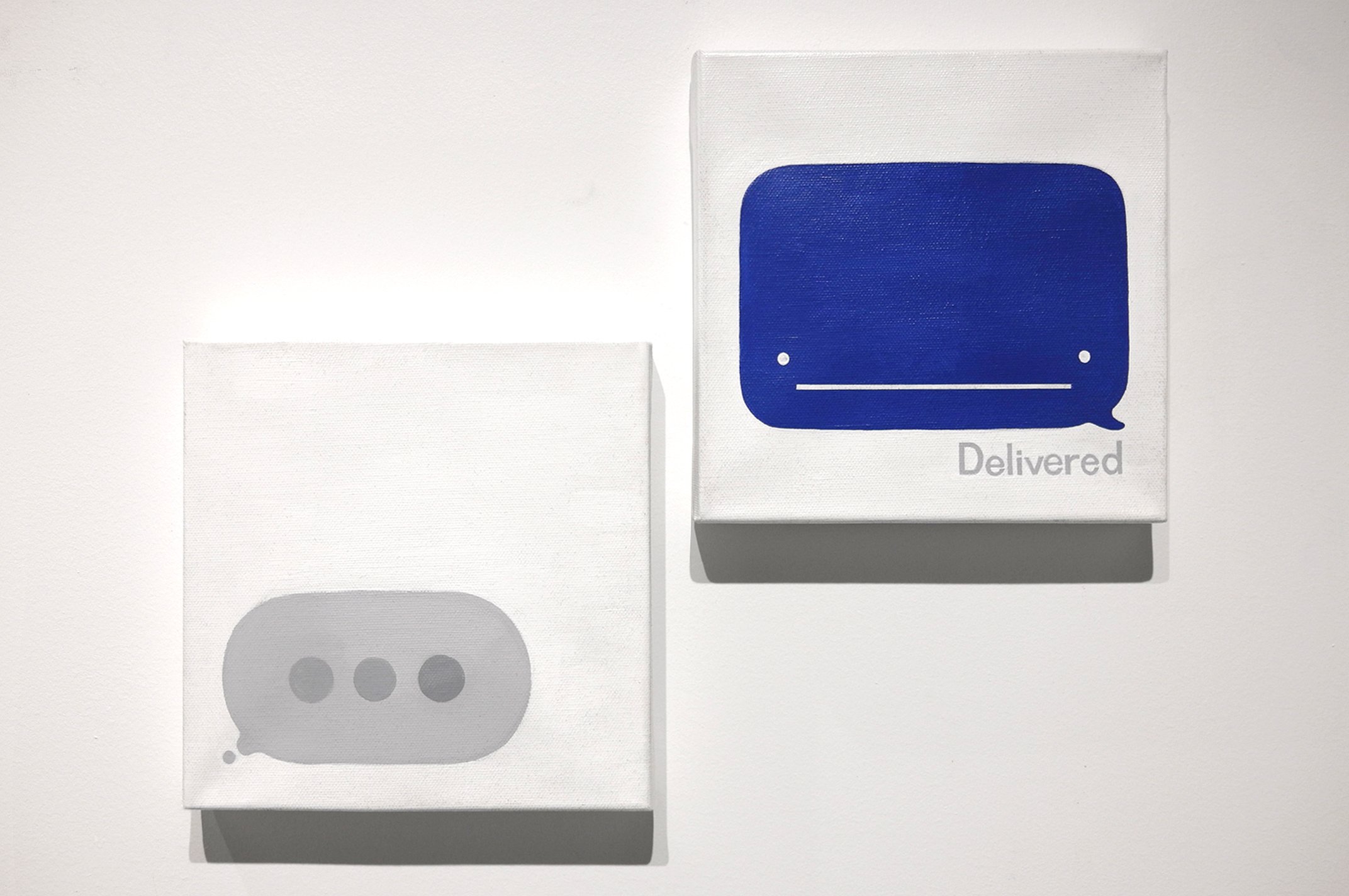 Mixed Messages, 2026 (8" x 8" x 2)