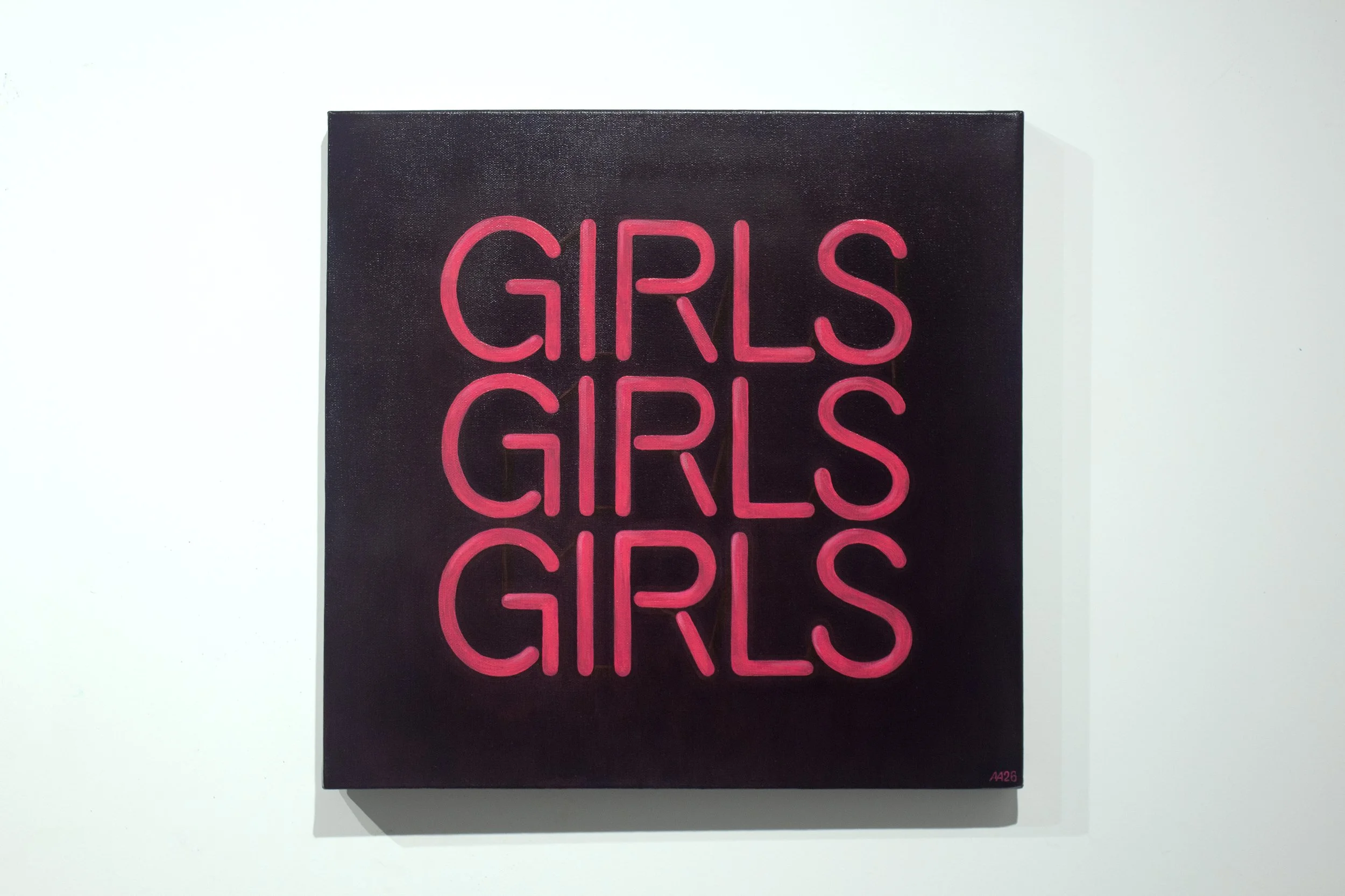 Girls, 2026 (18" x 18")