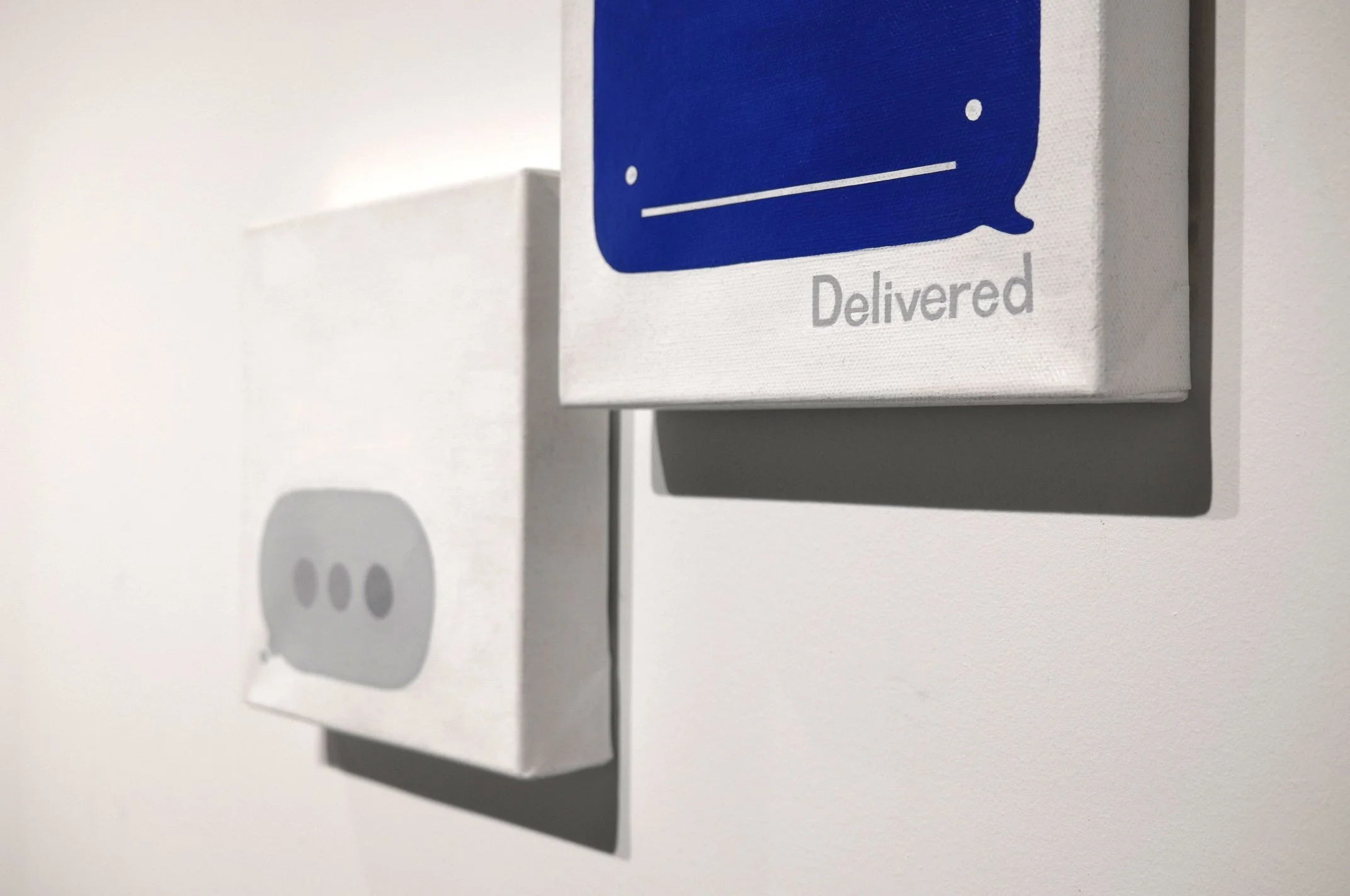 Mixed Messages, 2026 (8" x 8" x 2)