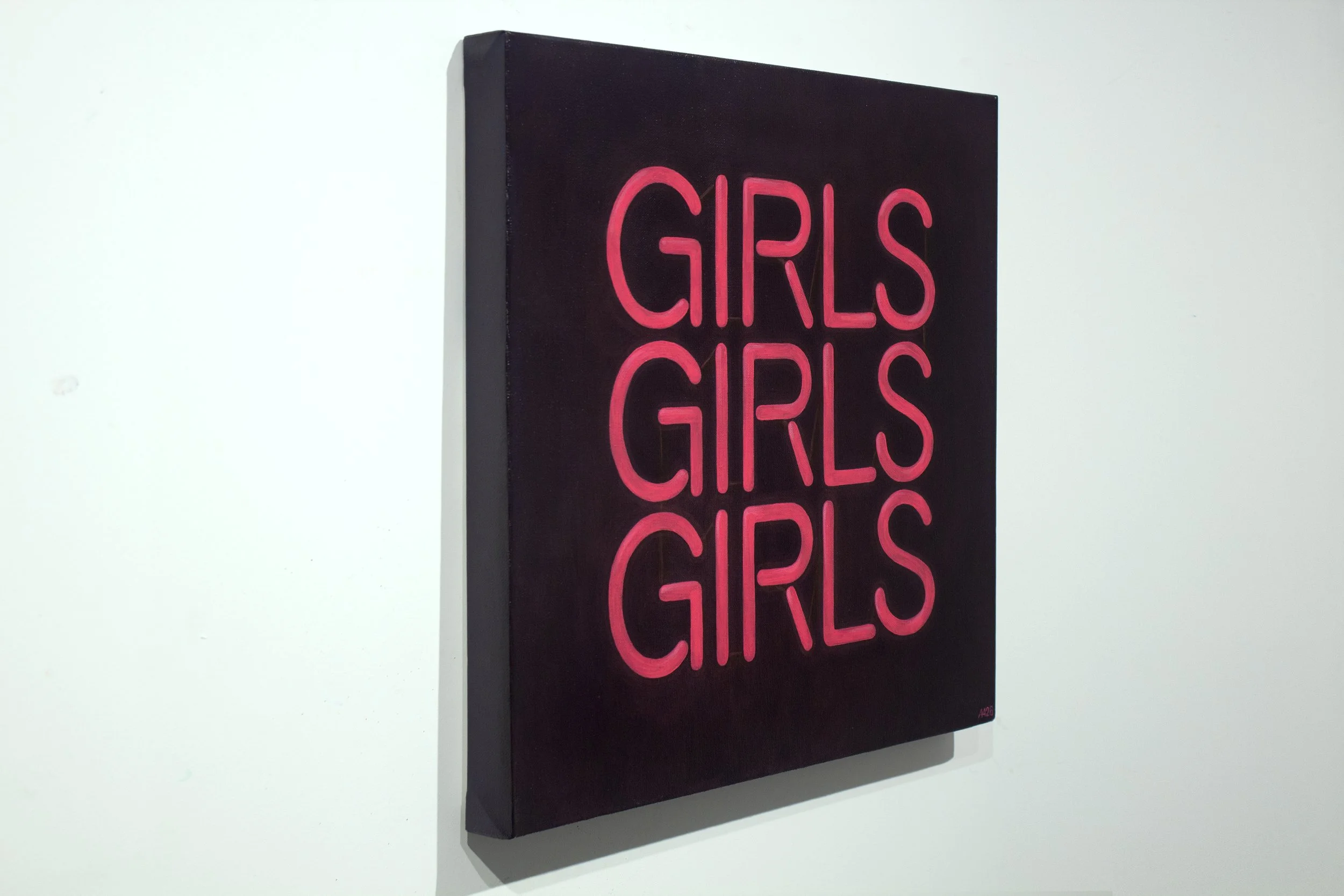 Girls, 2026 (18" x 18")