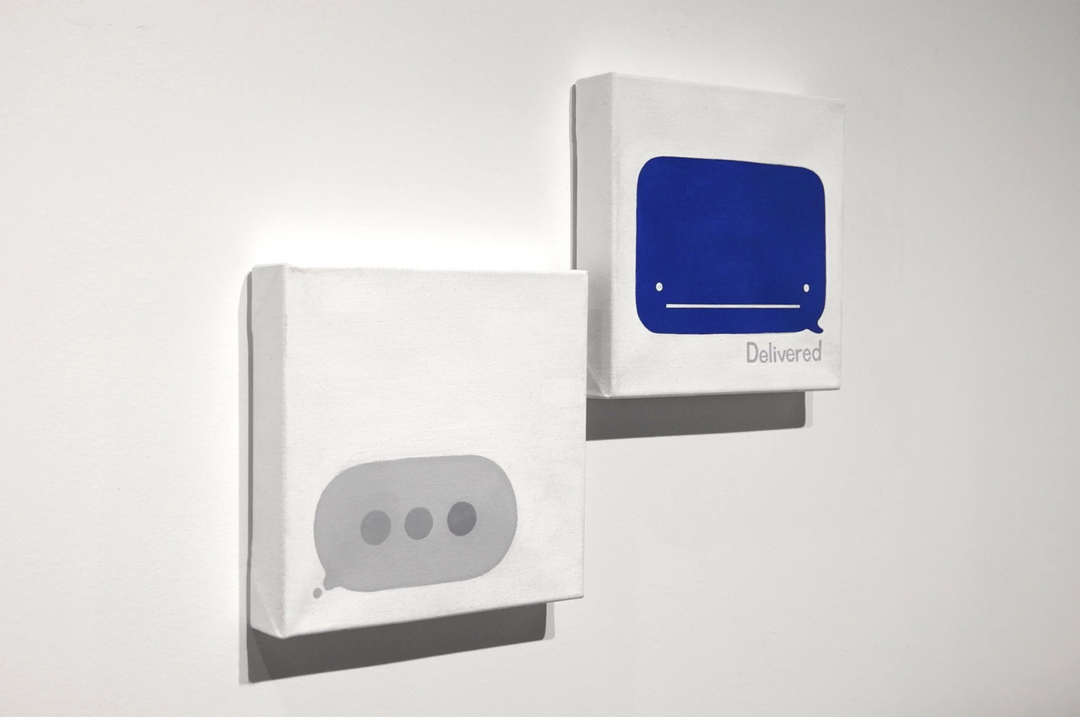 Mixed Messages, 2026 (8" x 8" x 2)