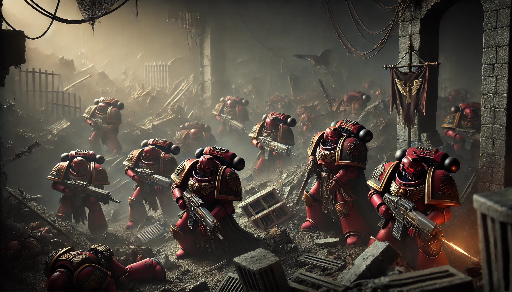 Remanence of the great Blood Angels