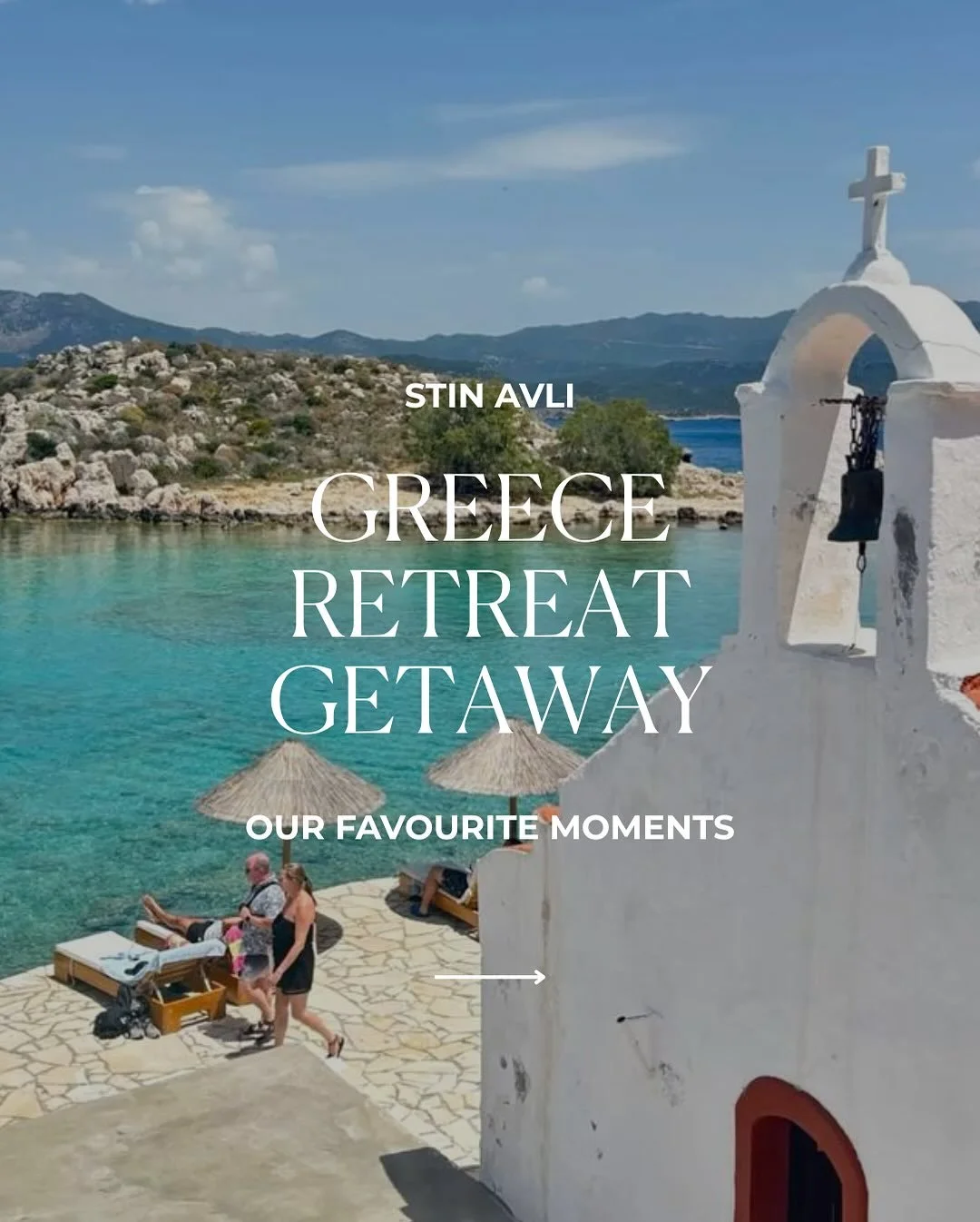 Our favourite moments - the simple, grounding rituals that shape each day at Stin Avli 💙

Learning the stories behind Greek culture, wandering the harbour at a slower pace, moving with intention, and sharing meals made with love 🇬🇷

These are the 