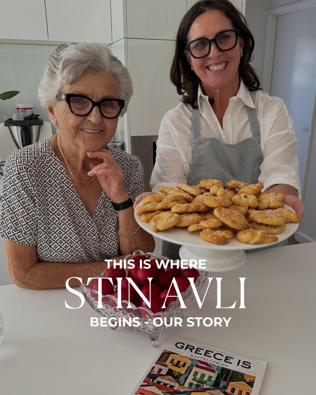 Behind every moment at Stin Avli, there&rsquo;s a quiet influence that guides everything we do - Tranda&rsquo;s mum.

She&rsquo;s always been there, offering support and guidance in the traditional Greek way, teaching us that hospitality isn&rsquo;t 