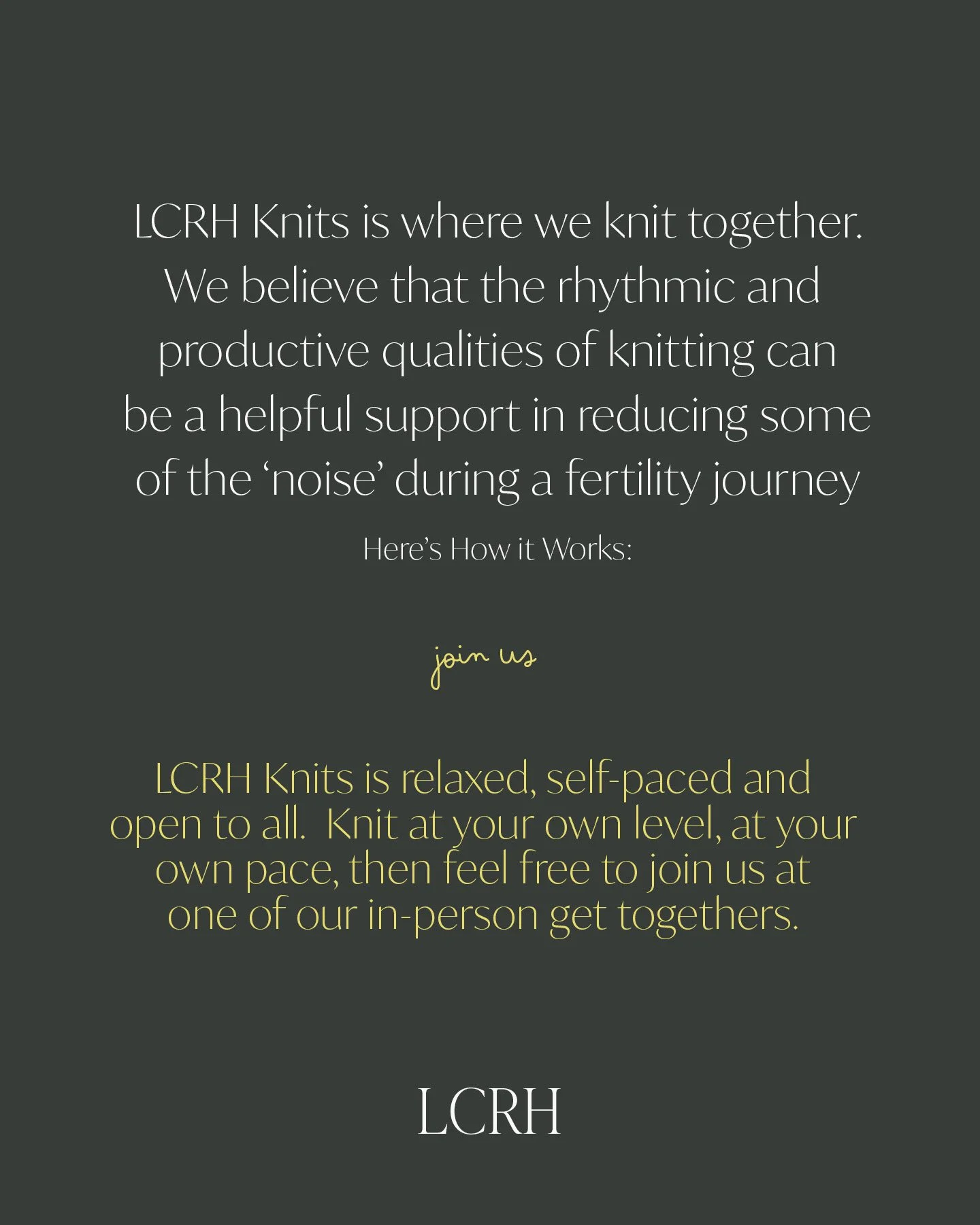 LCRH Reads is the LCRH Book Club